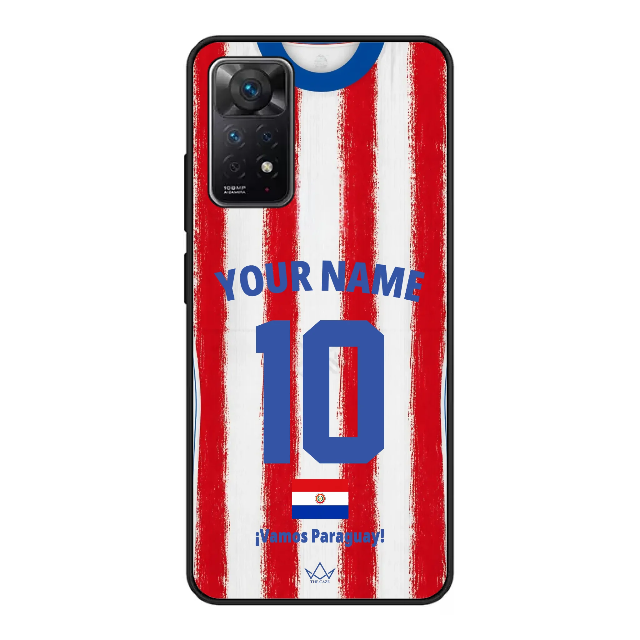 Funda personalizada para teléfono - Paraguay Mundial 2026