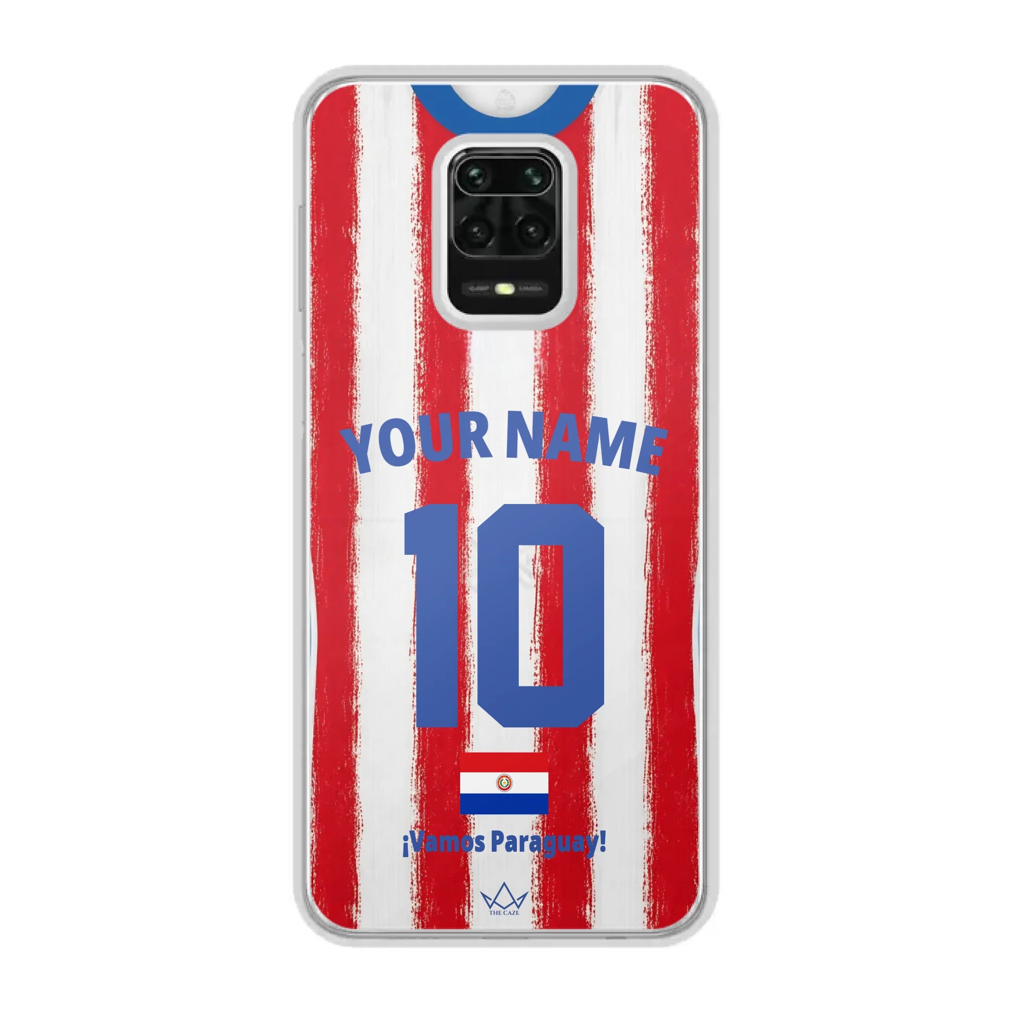 Funda personalizada para teléfono - Paraguay Mundial 2026