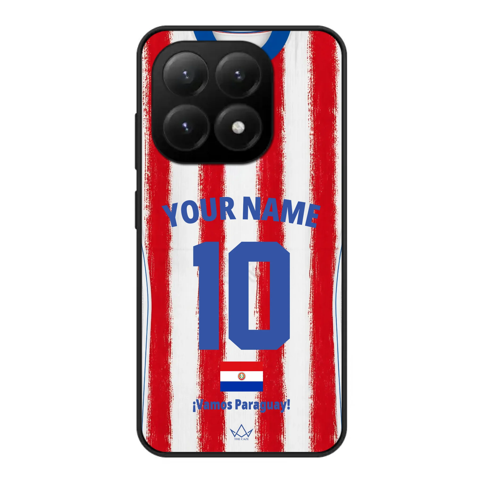 Funda personalizada para teléfono - Paraguay Mundial 2026