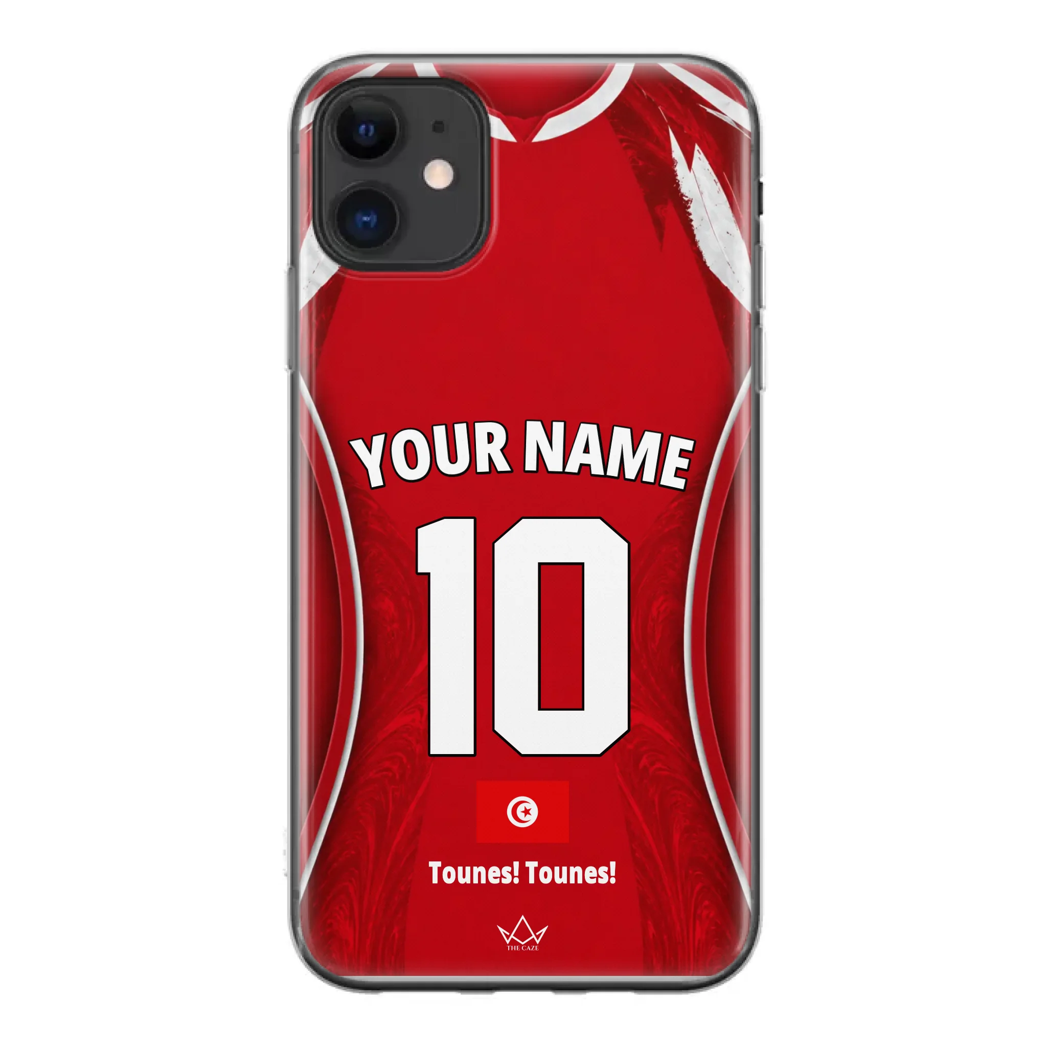 Funda para Teléfono Personalizada Túnez Copa Mundial 2026