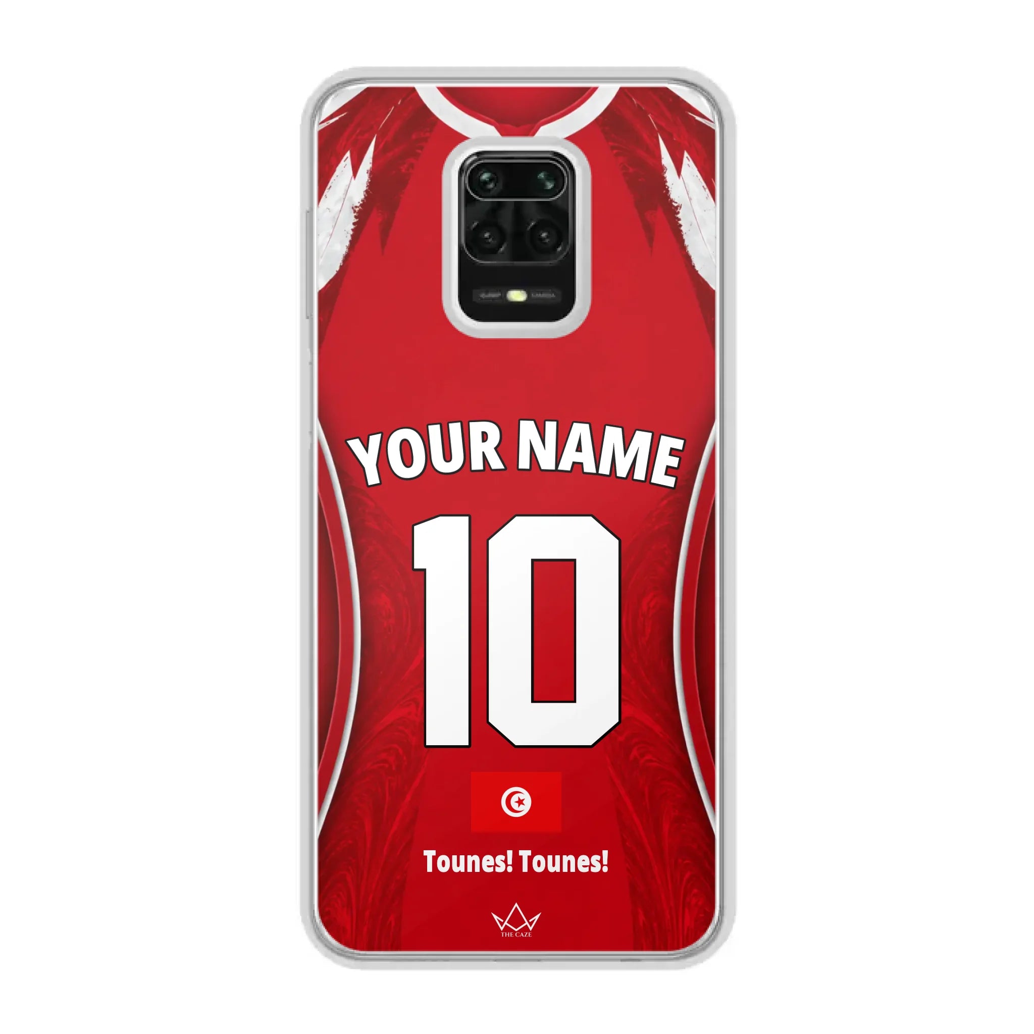 Funda para Teléfono Personalizada Túnez Copa Mundial 2026