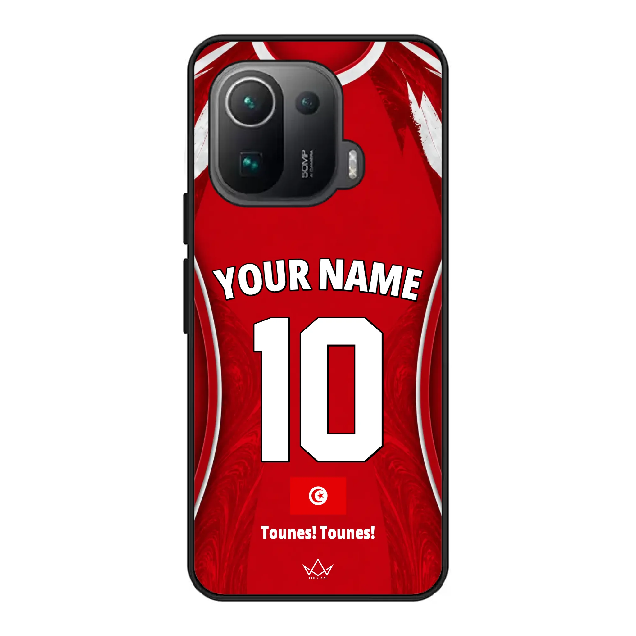 Custom tunisia World Cup 2026 Phone Case