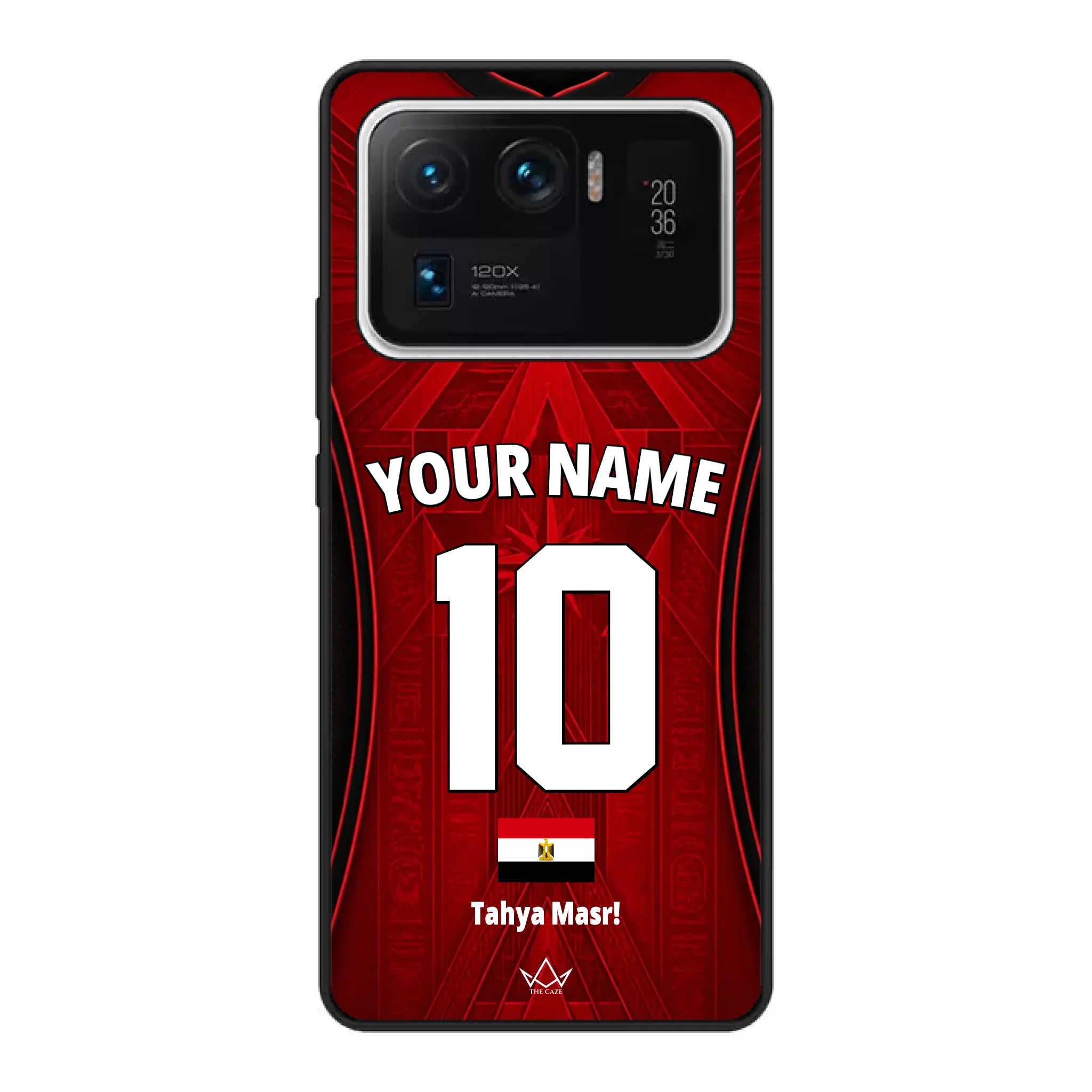 Funda personalizada del Mundial de Egipto 2026