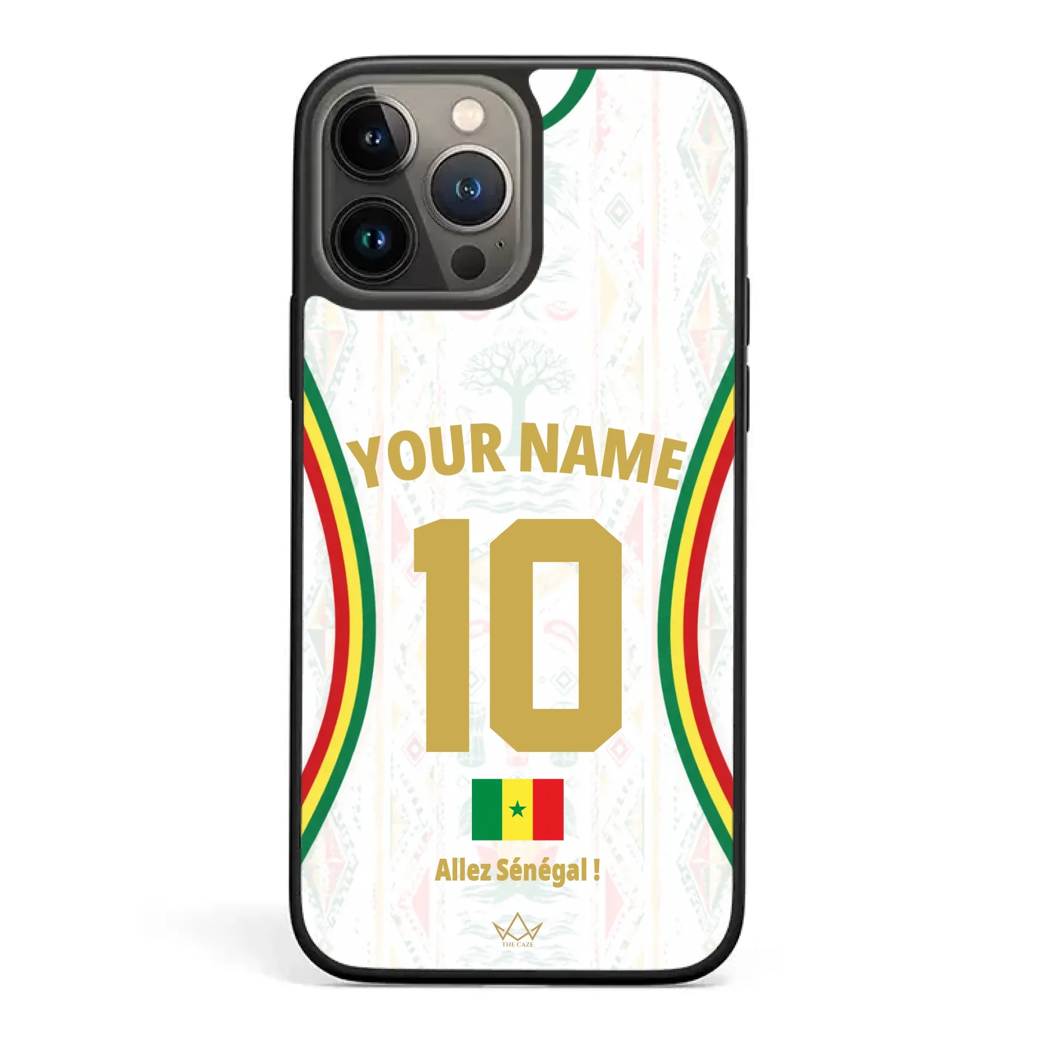 Funda de teléfono personalizada de Senegal Copa Mundial 2026