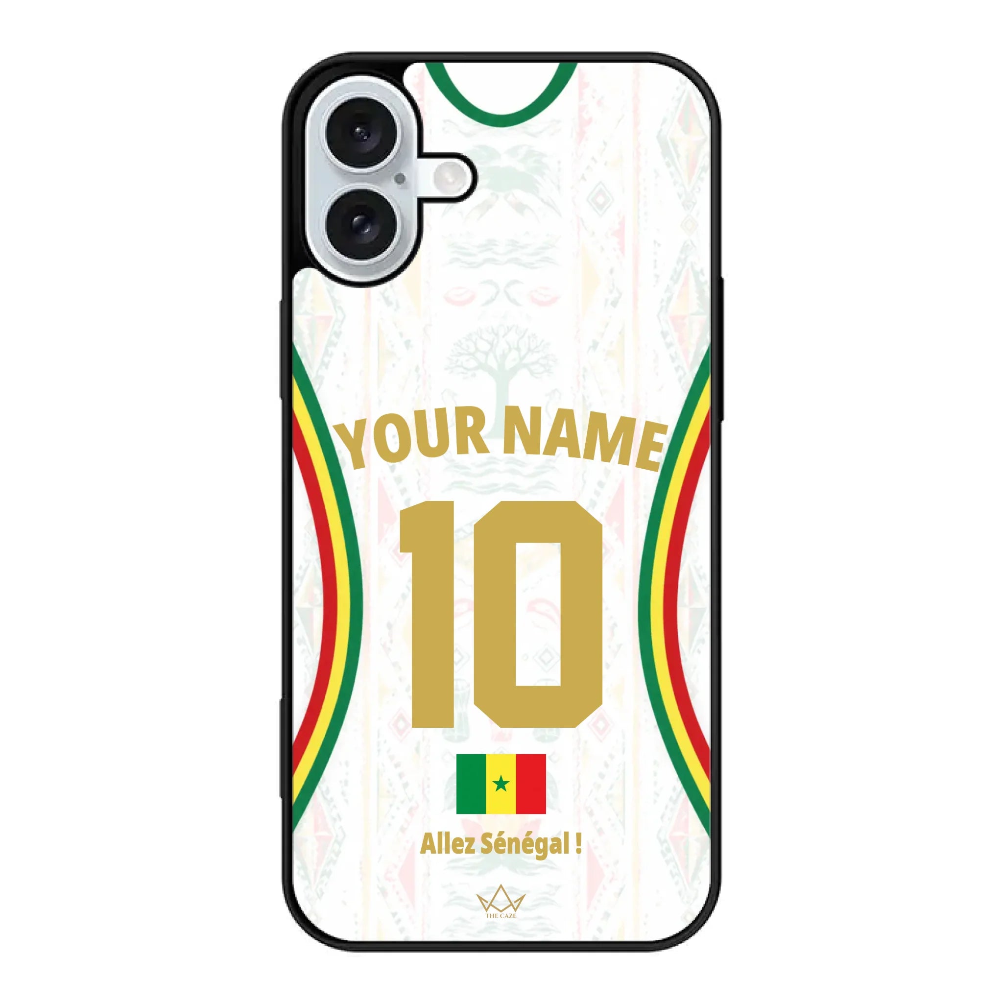 Funda de teléfono personalizada de Senegal Copa Mundial 2026