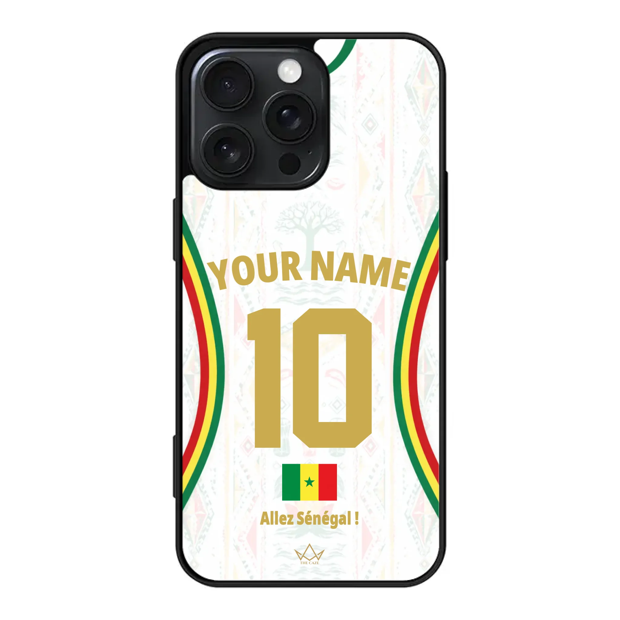 Funda de teléfono personalizada de Senegal Copa Mundial 2026