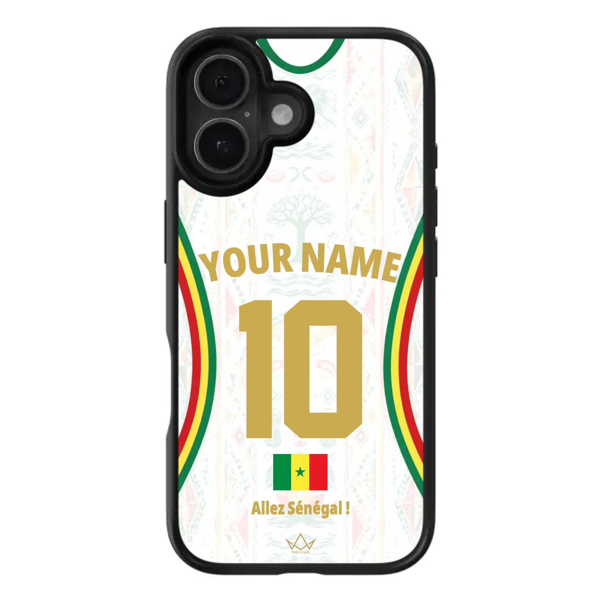 Funda de teléfono personalizada de Senegal Copa Mundial 2026