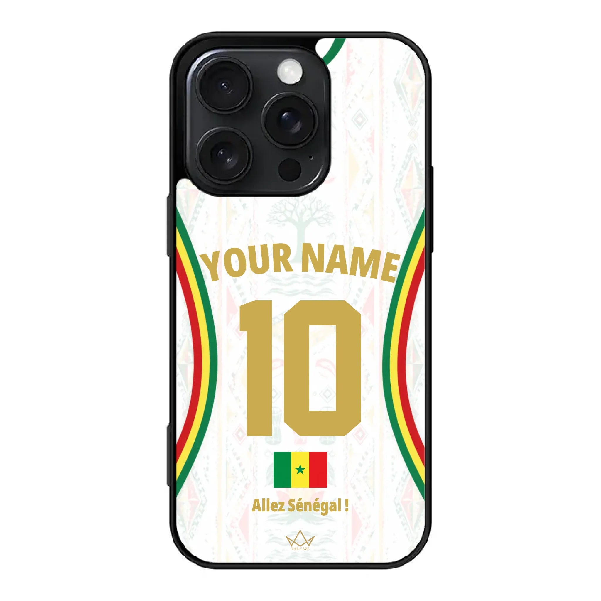 Funda de teléfono personalizada de Senegal Copa Mundial 2026
