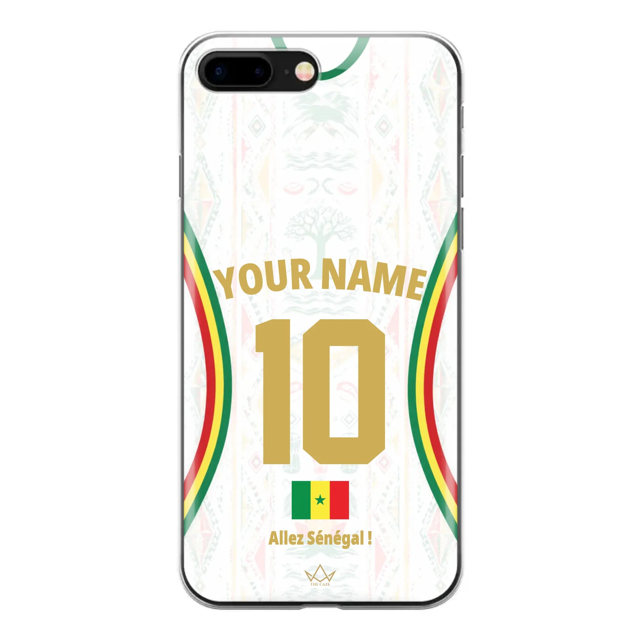 Funda de teléfono personalizada de Senegal Copa Mundial 2026