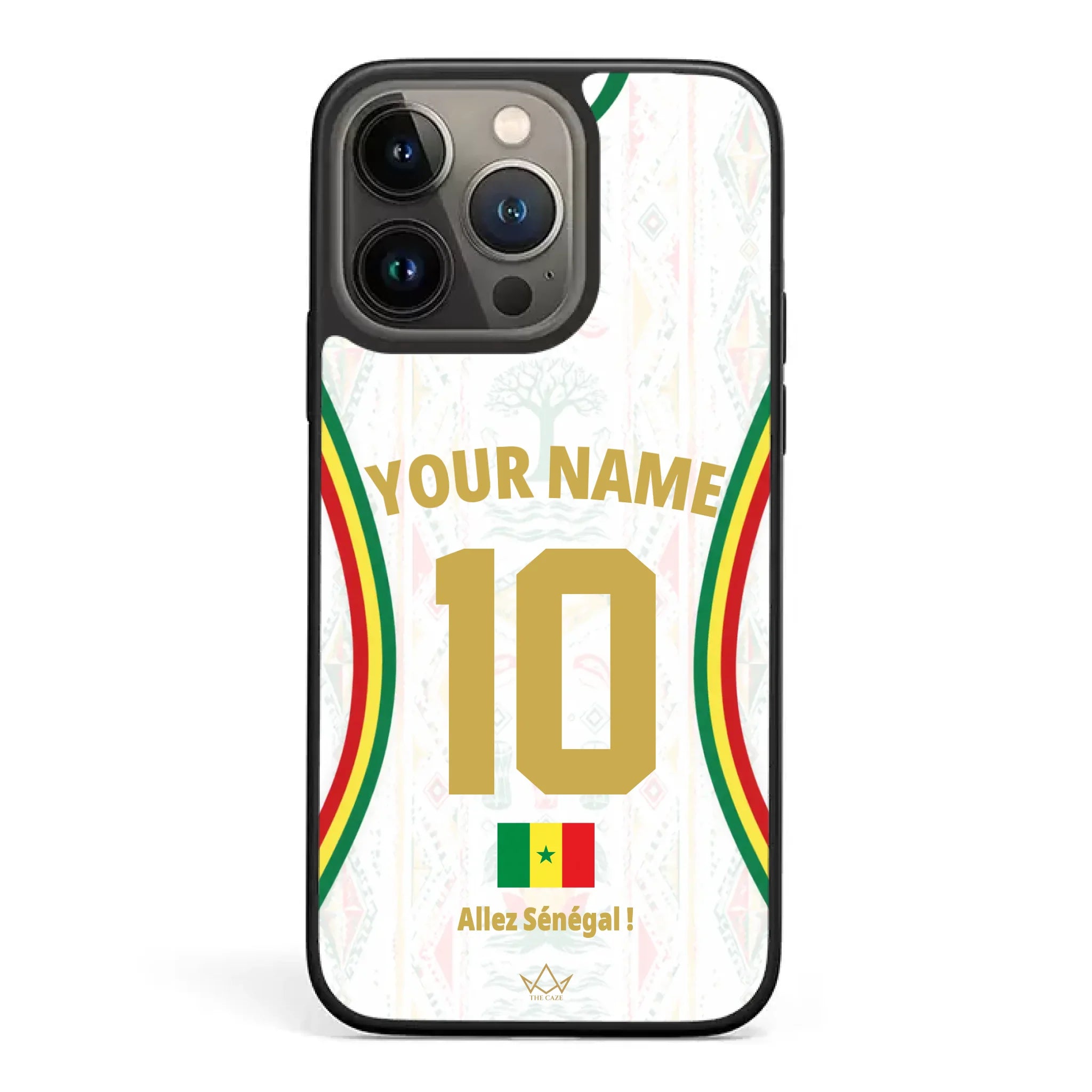 Funda de teléfono personalizada de Senegal Copa Mundial 2026
