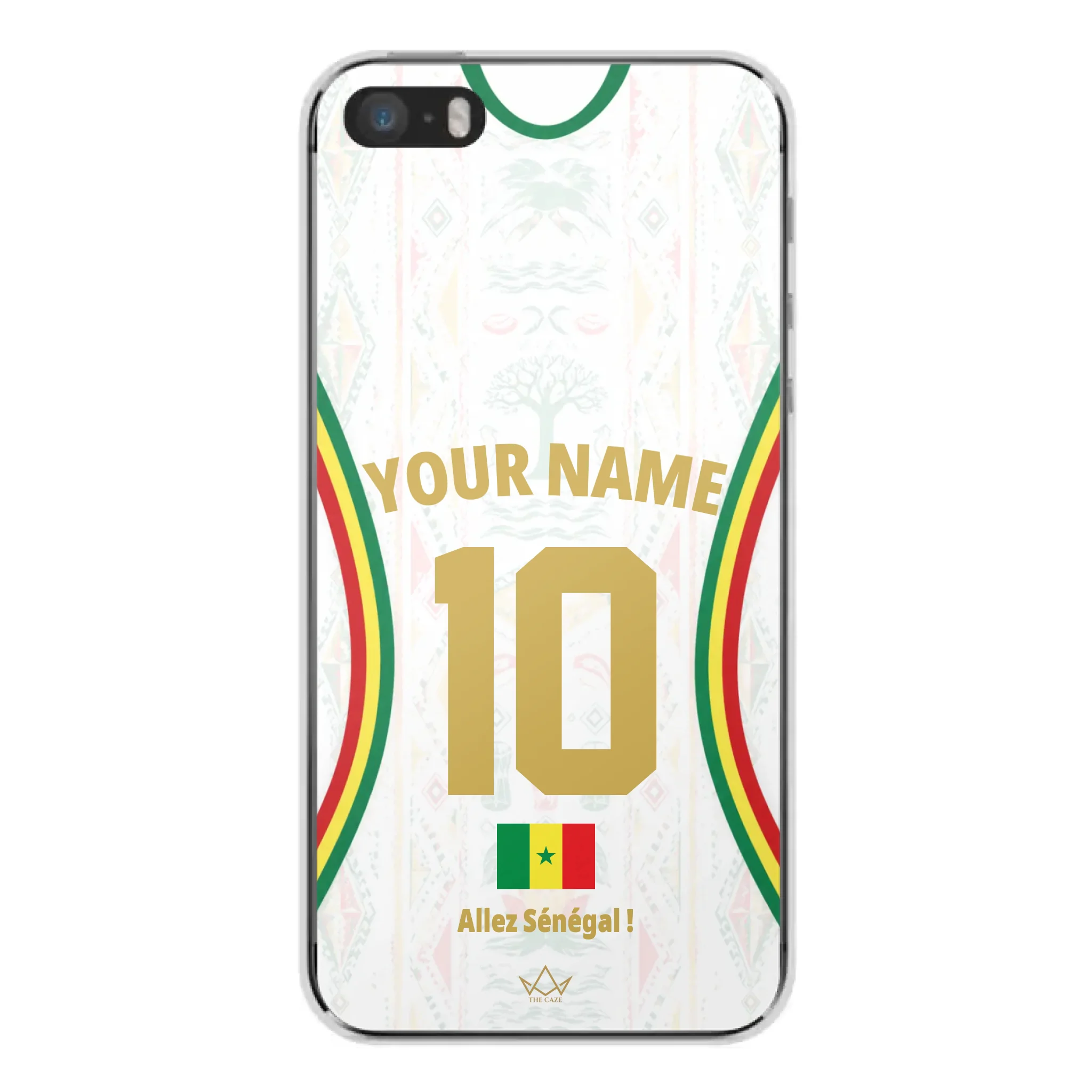 Funda de teléfono personalizada de Senegal Copa Mundial 2026