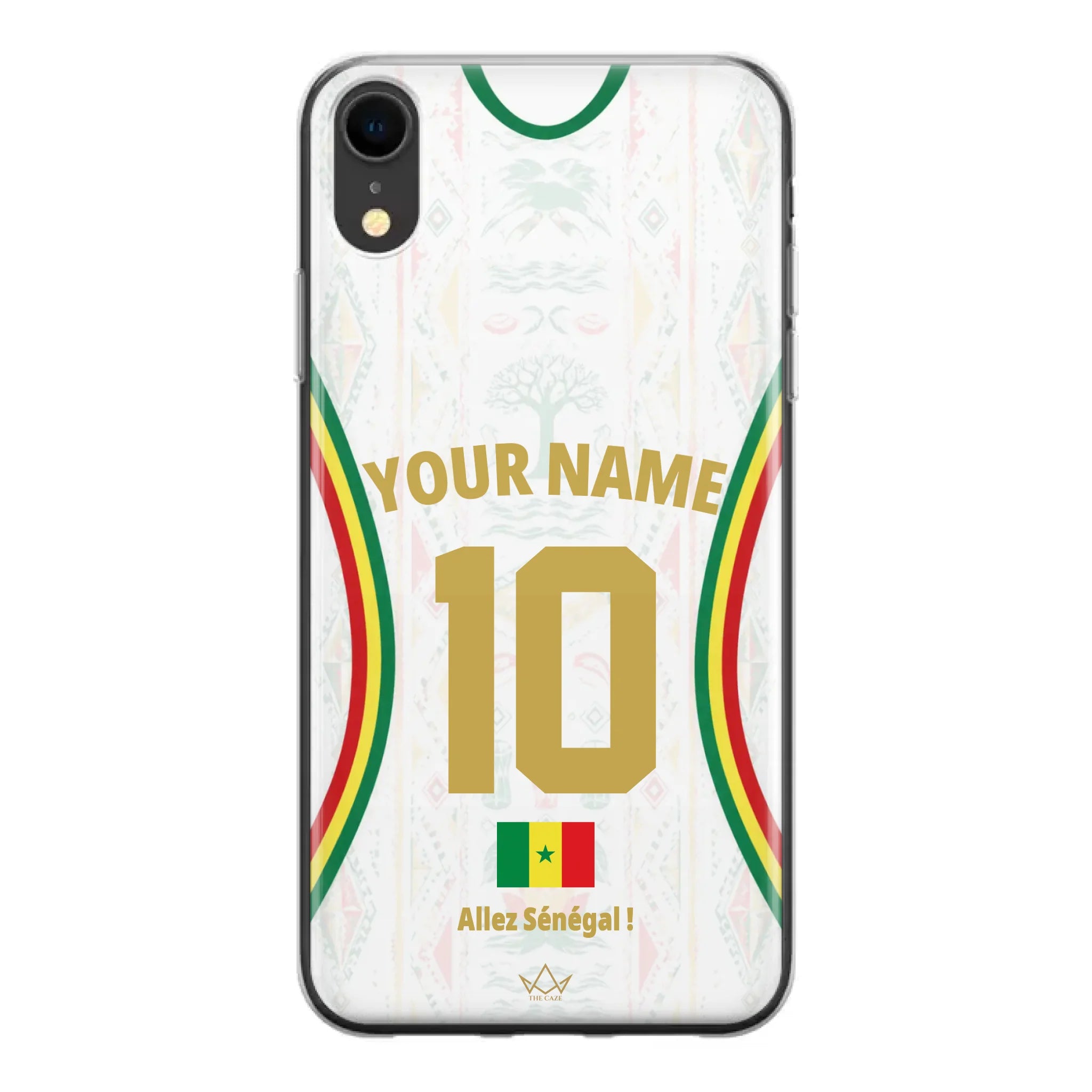 Funda de teléfono personalizada de Senegal Copa Mundial 2026