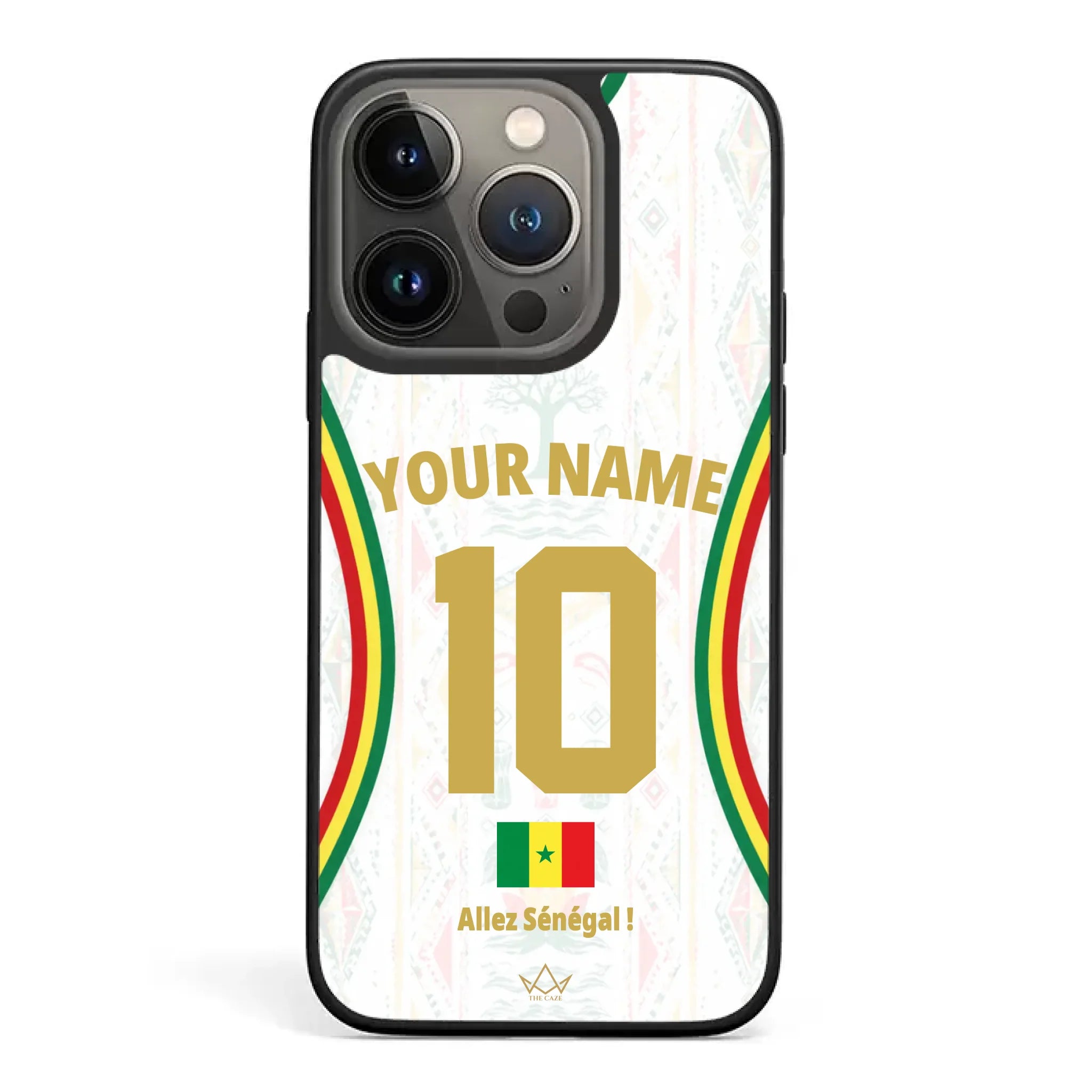 Funda de teléfono personalizada de Senegal Copa Mundial 2026