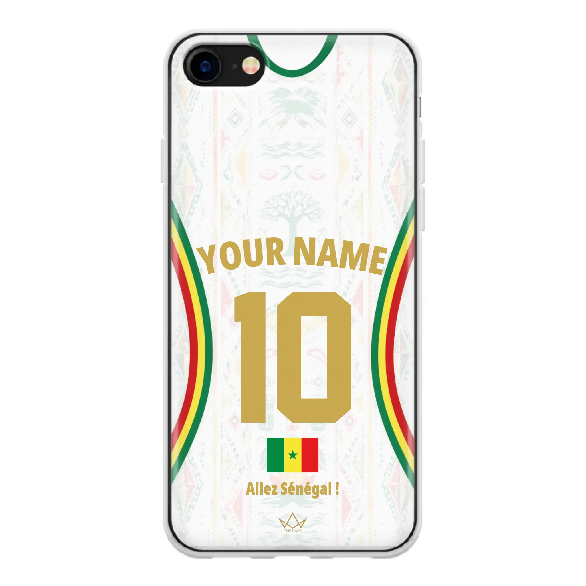 Funda de teléfono personalizada de Senegal Copa Mundial 2026