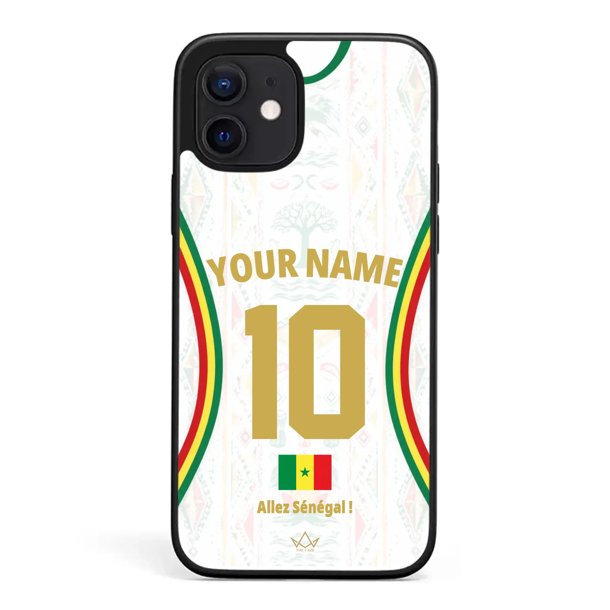 Funda de teléfono personalizada de Senegal Copa Mundial 2026