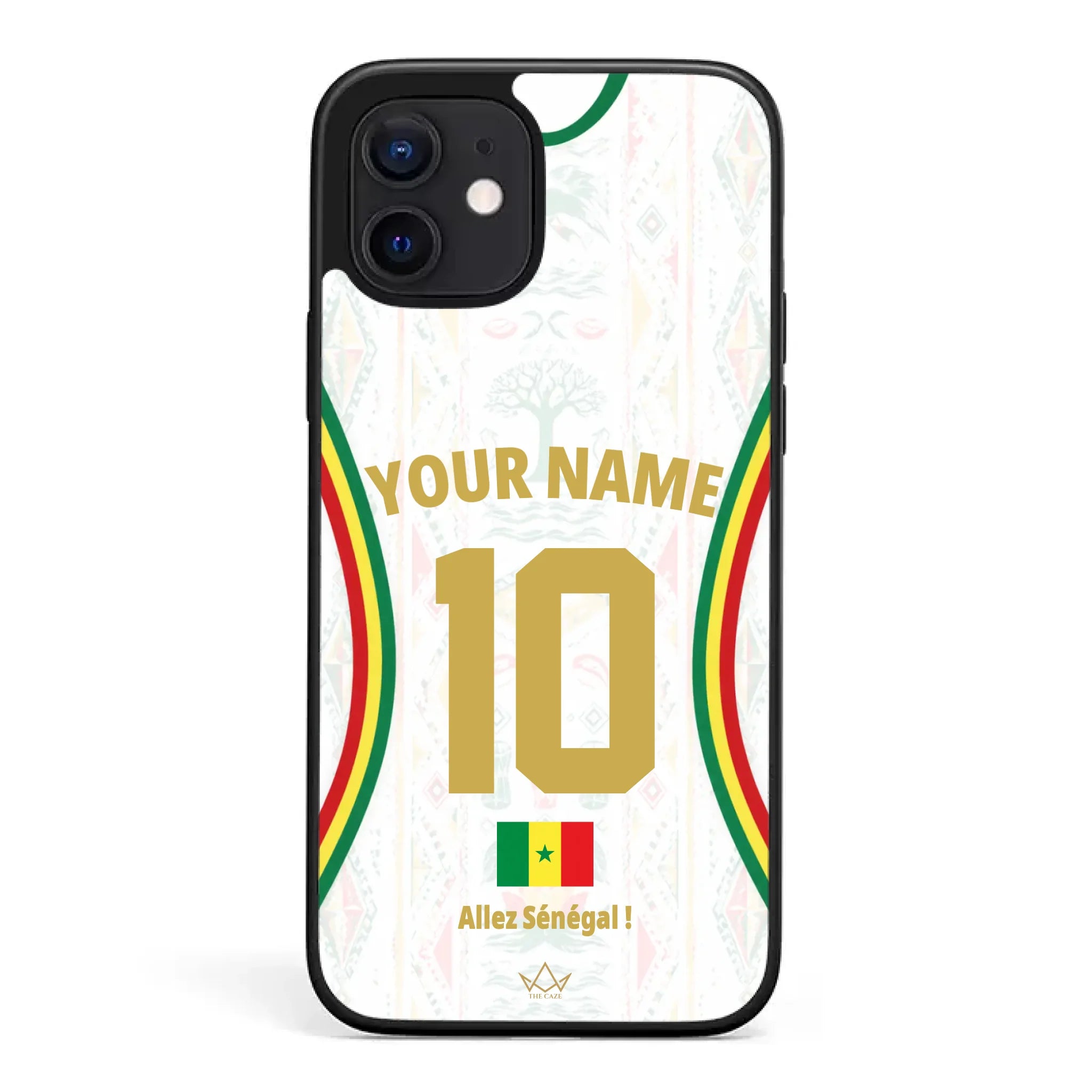 Funda de teléfono personalizada de Senegal Copa Mundial 2026