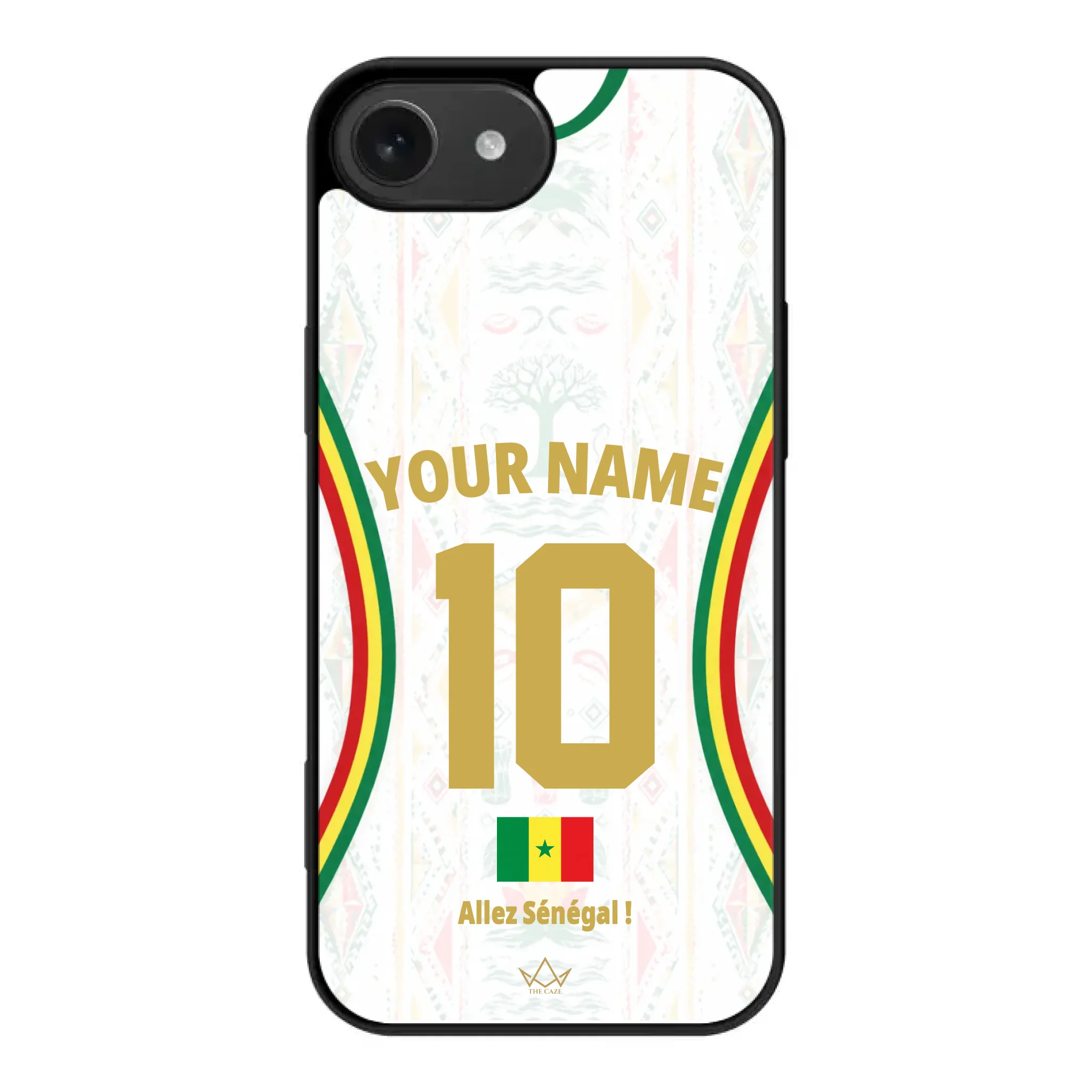 Funda de teléfono personalizada de Senegal Copa Mundial 2026