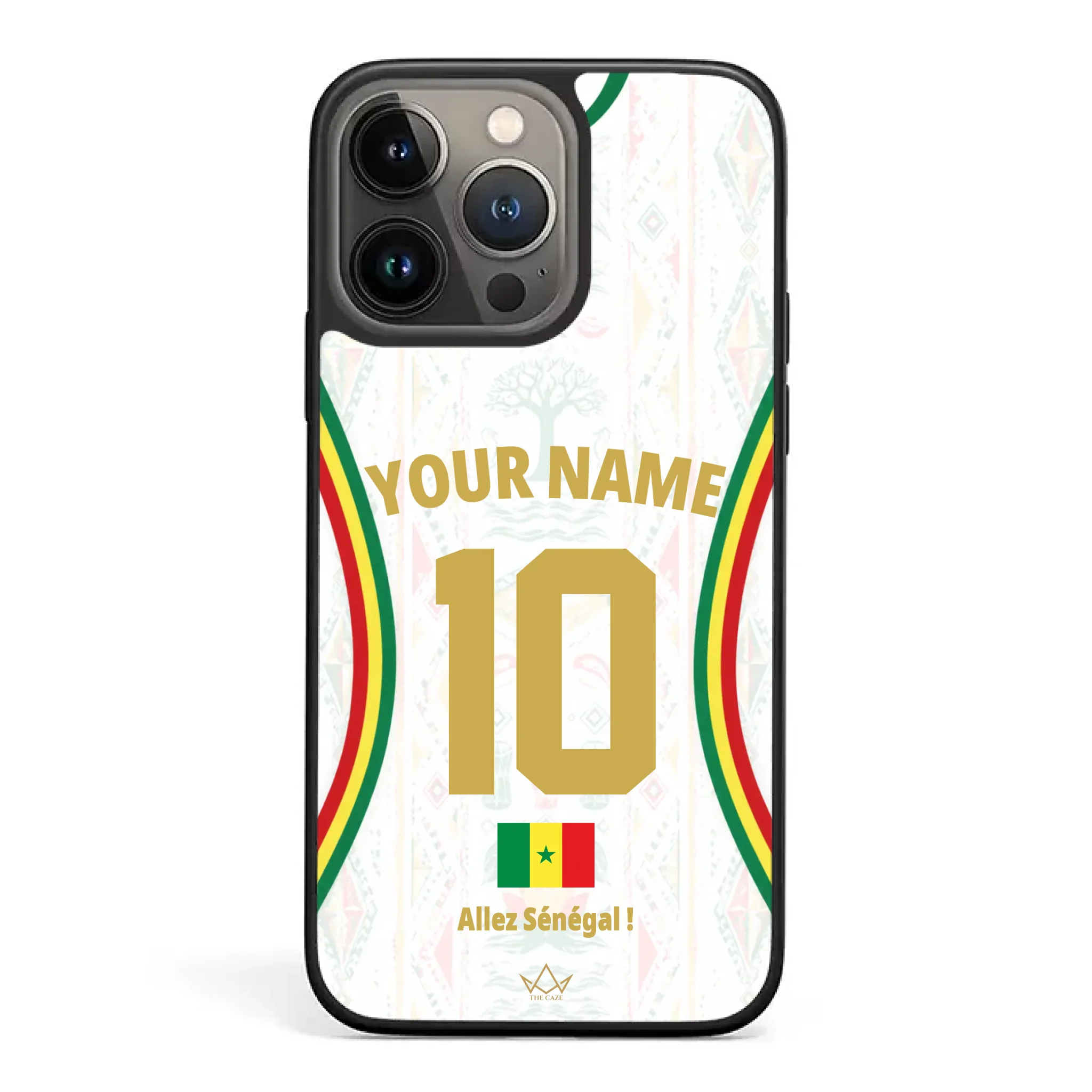 Funda de teléfono personalizada de Senegal Copa Mundial 2026