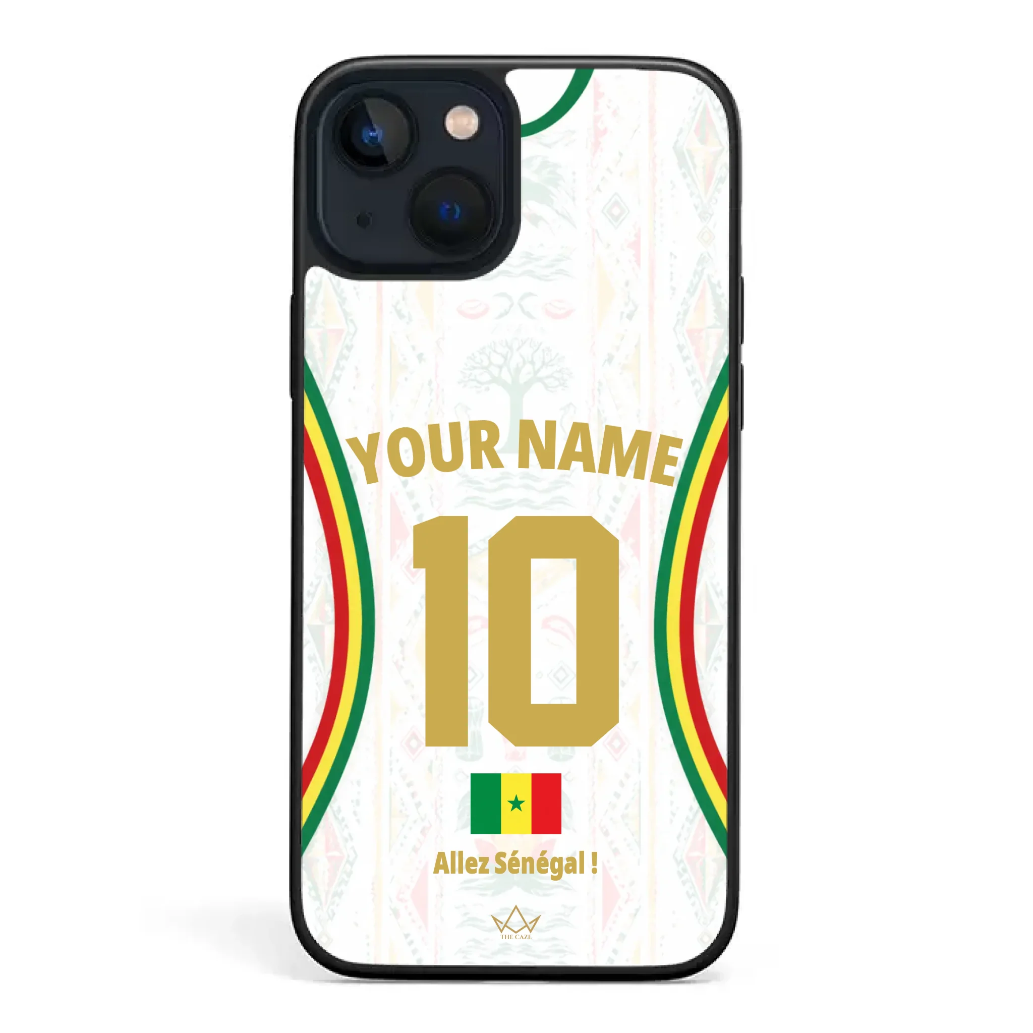 Funda de teléfono personalizada de Senegal Copa Mundial 2026
