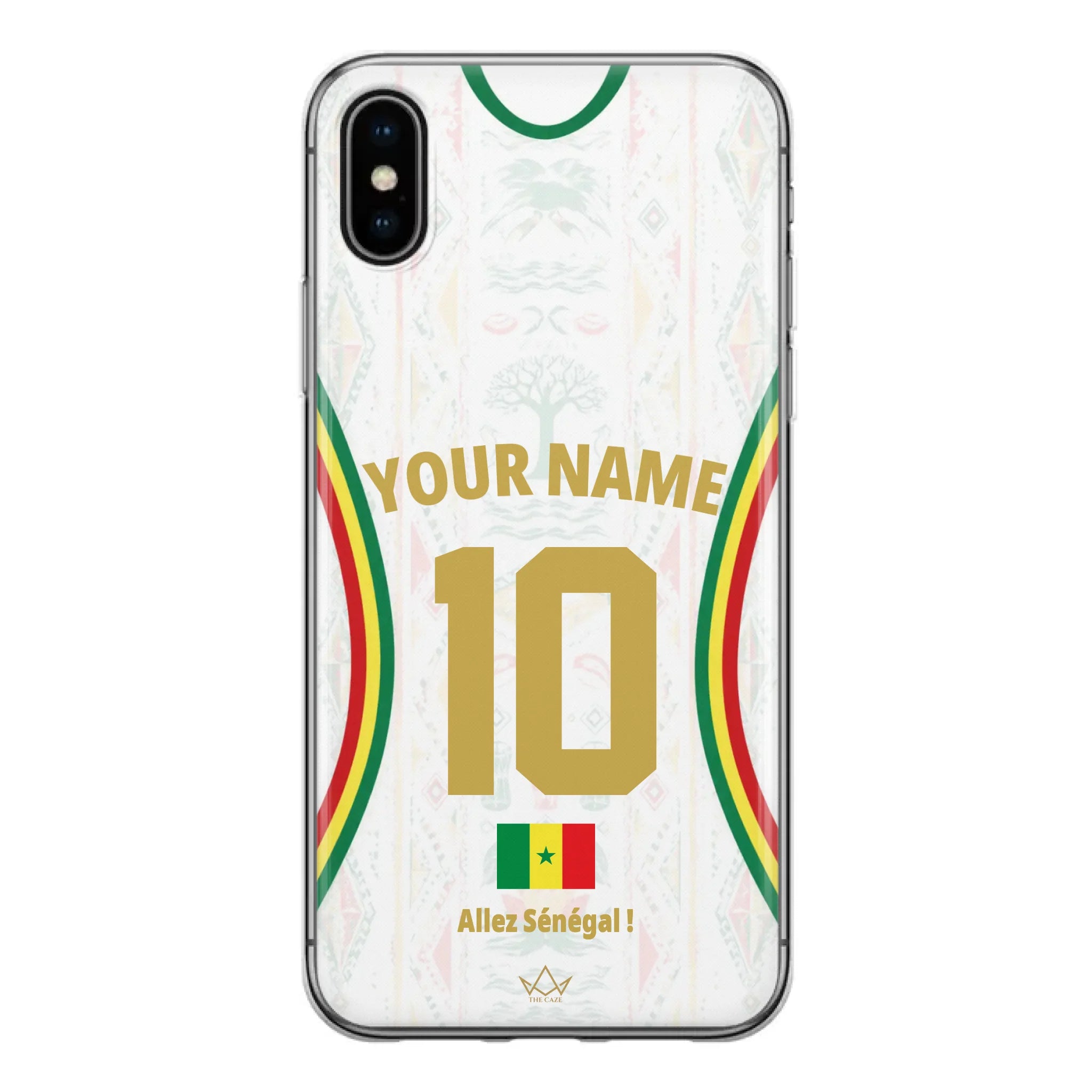 Funda de teléfono personalizada de Senegal Copa Mundial 2026
