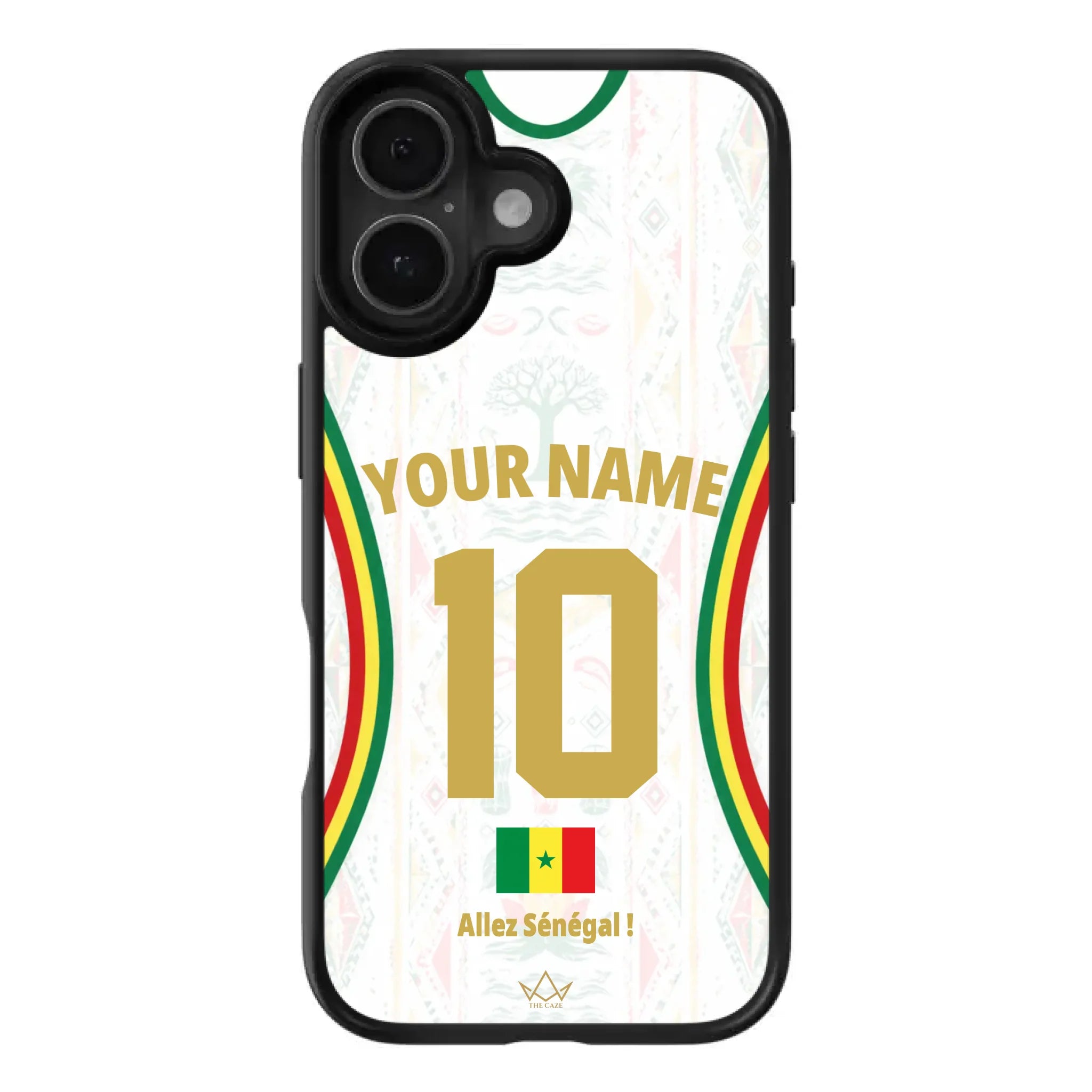 Funda de teléfono personalizada de Senegal Copa Mundial 2026