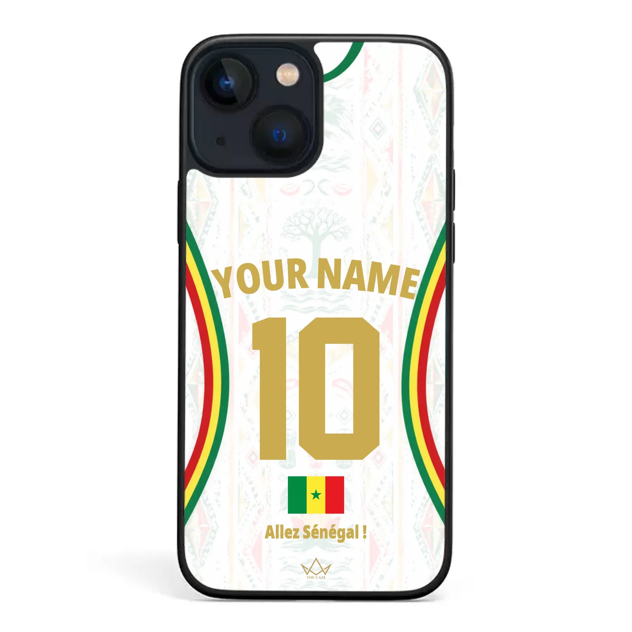 Funda de teléfono personalizada de Senegal Copa Mundial 2026