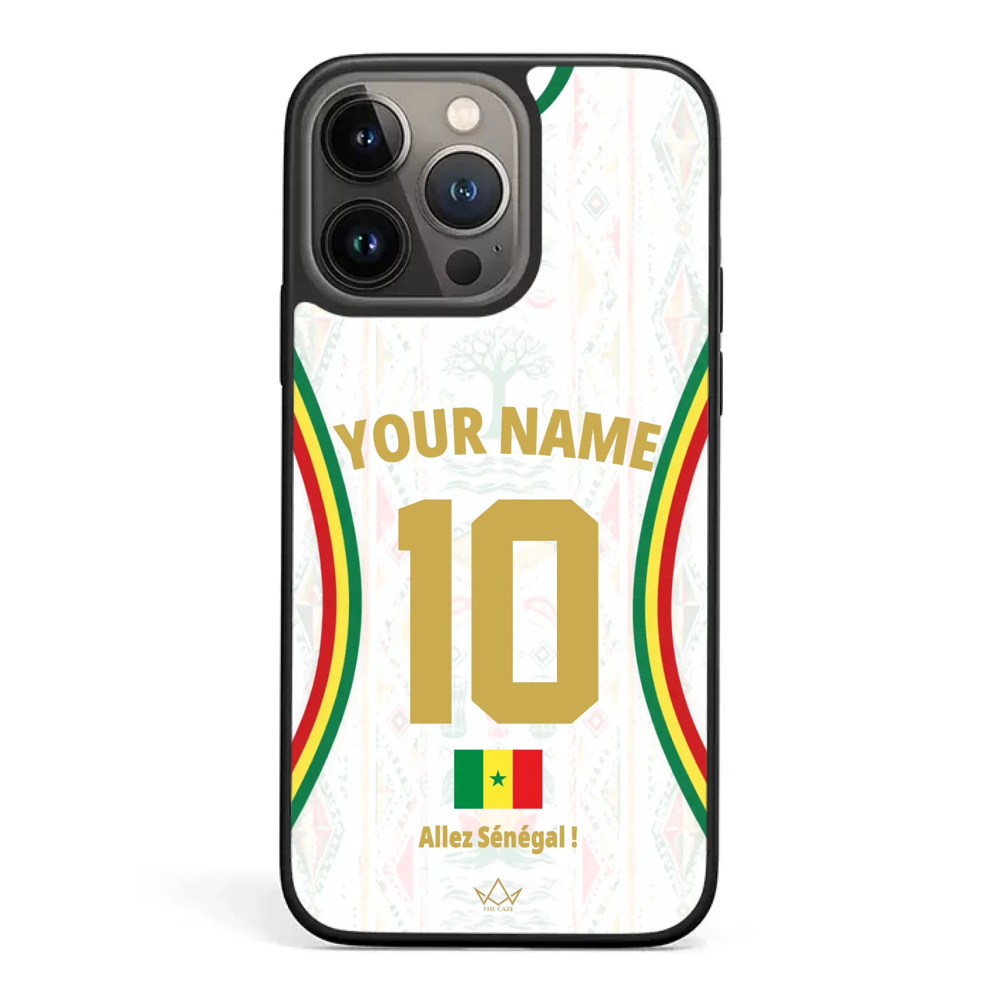 Funda de teléfono personalizada de Senegal Copa Mundial 2026