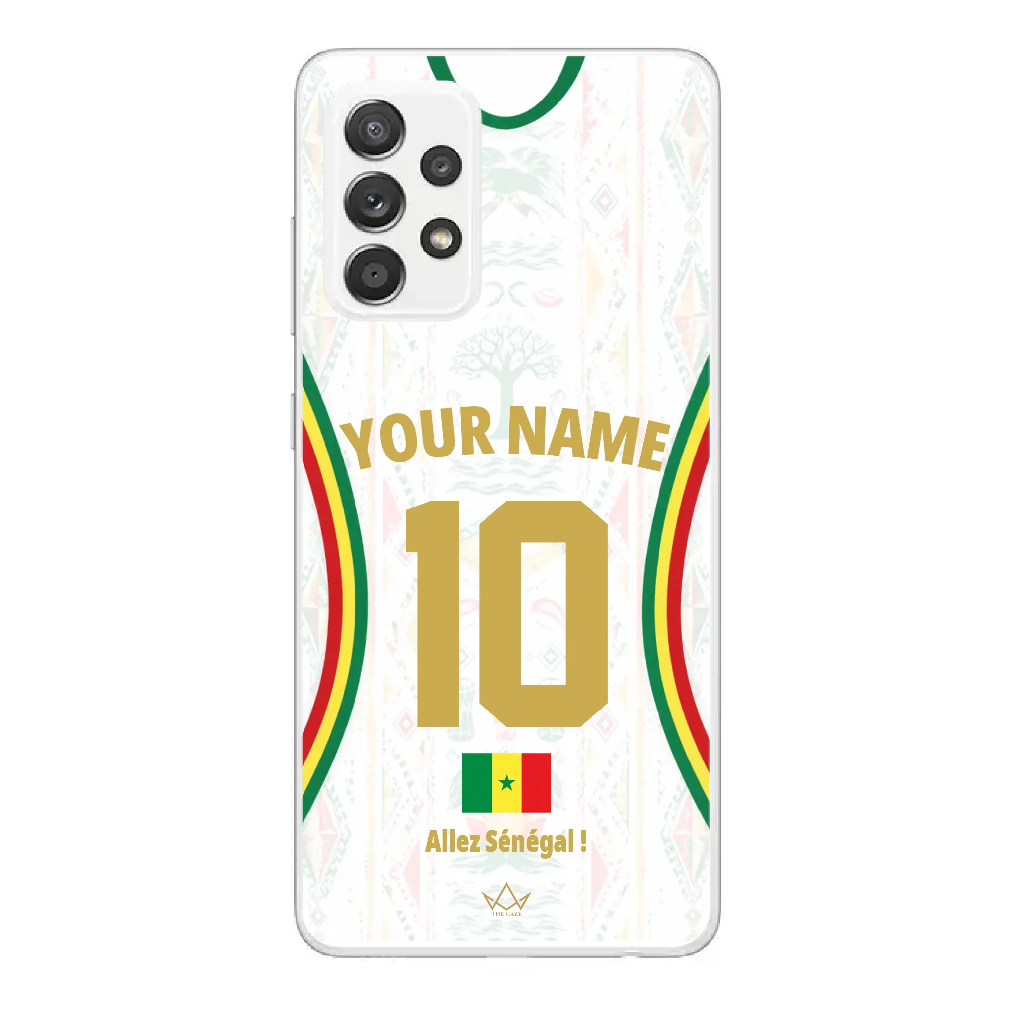 Funda de teléfono personalizada de Senegal Copa Mundial 2026