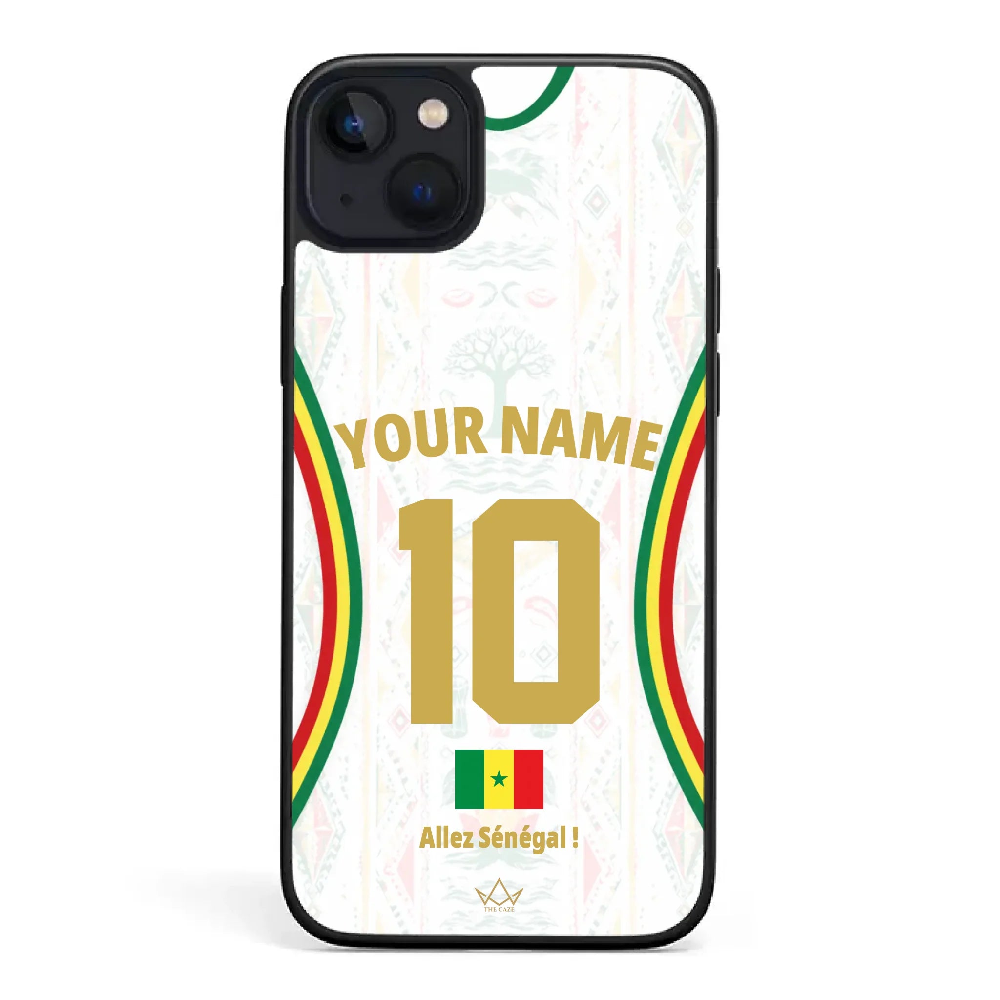 Funda de teléfono personalizada de Senegal Copa Mundial 2026