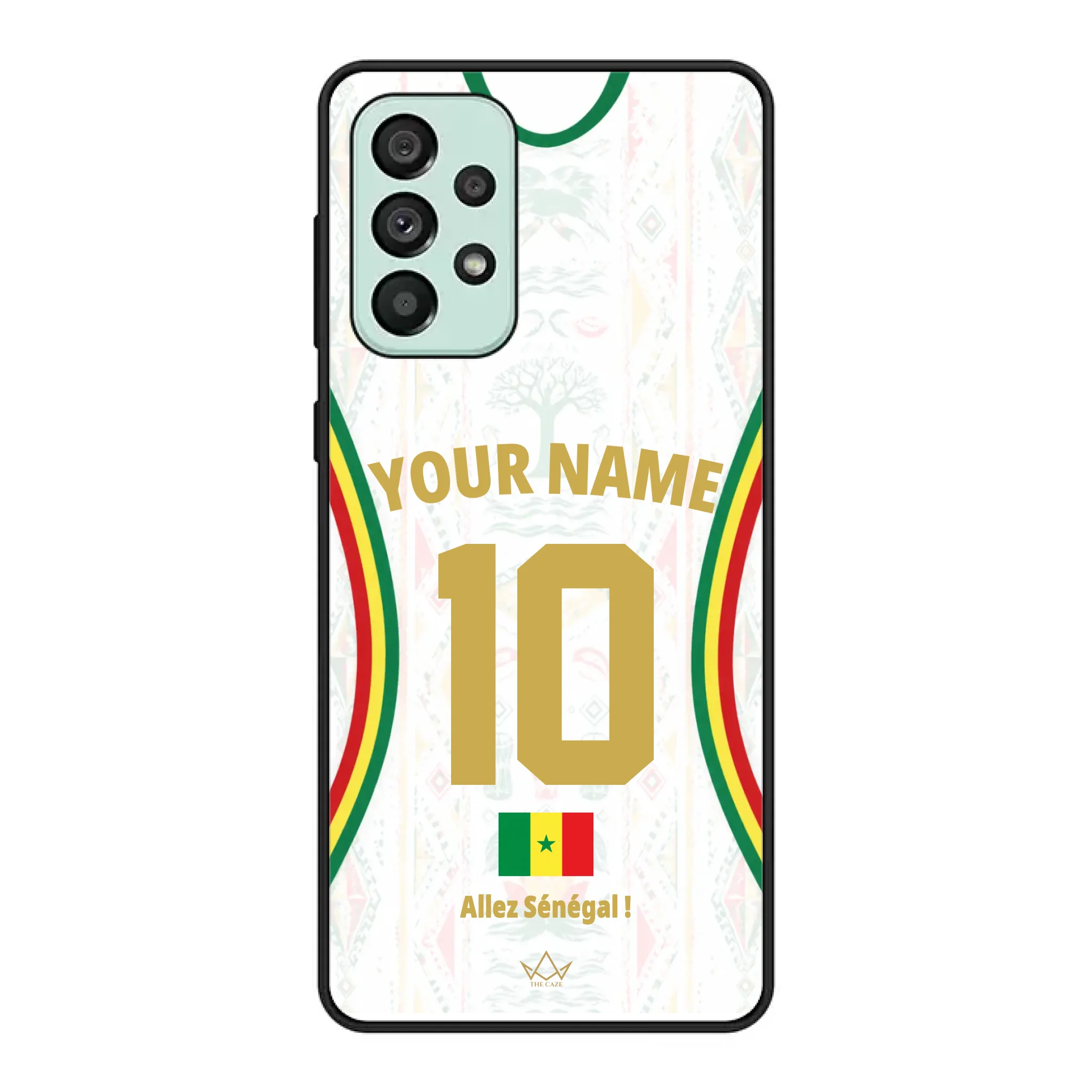 Funda de teléfono personalizada de Senegal Copa Mundial 2026