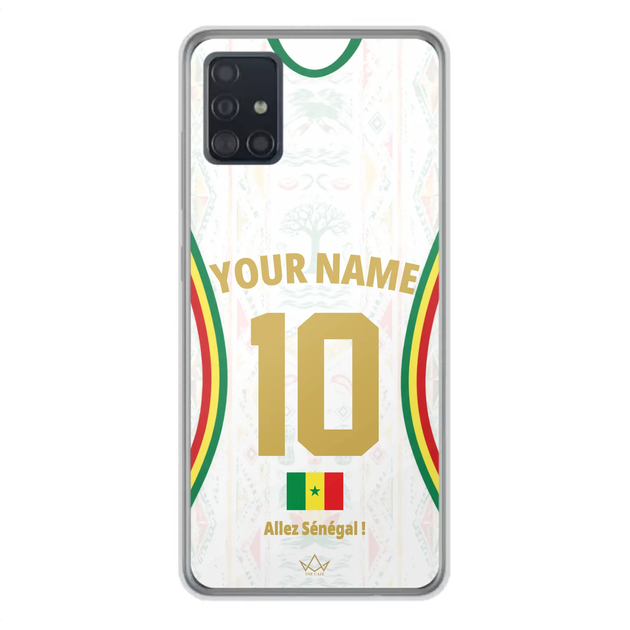 Funda de teléfono personalizada de Senegal Copa Mundial 2026