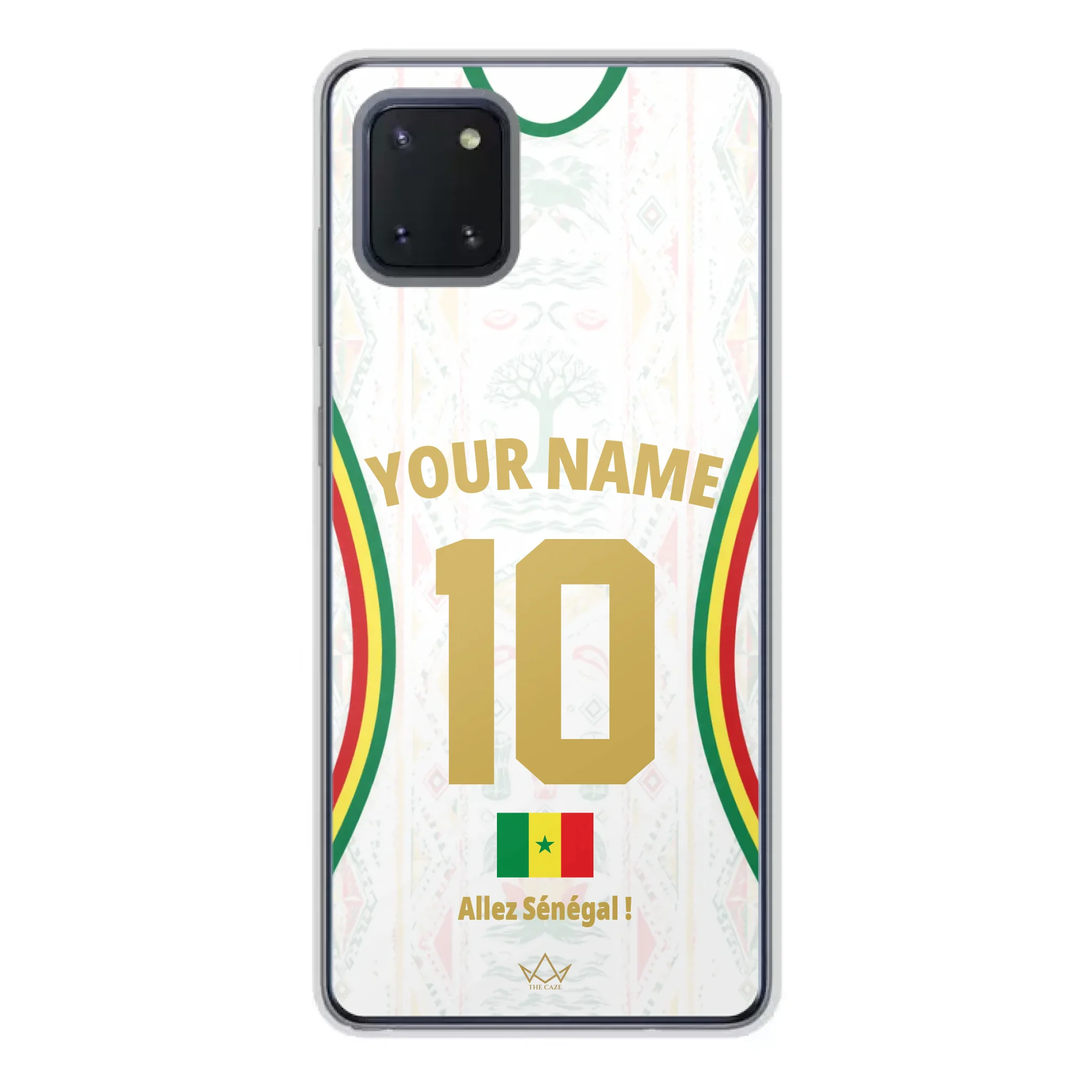 Funda de teléfono personalizada de Senegal Copa Mundial 2026