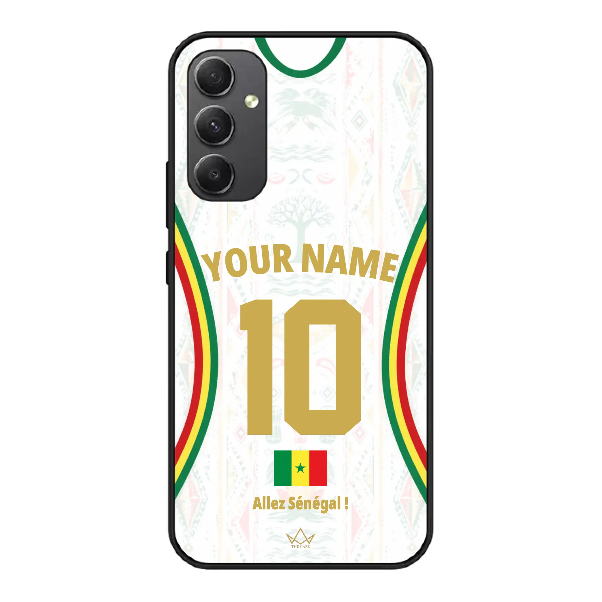 Funda de teléfono personalizada de Senegal Copa Mundial 2026