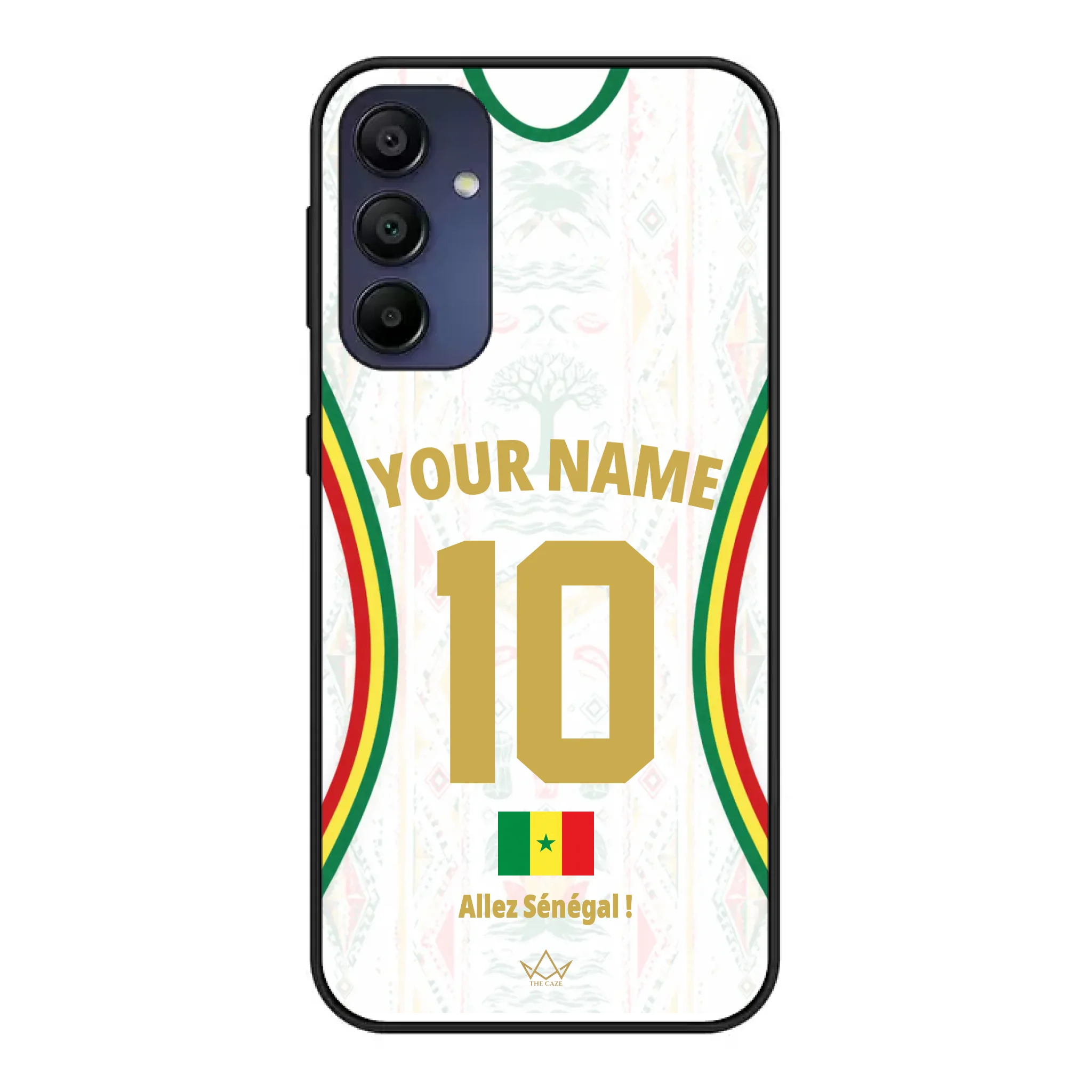 Funda de teléfono personalizada de Senegal Copa Mundial 2026