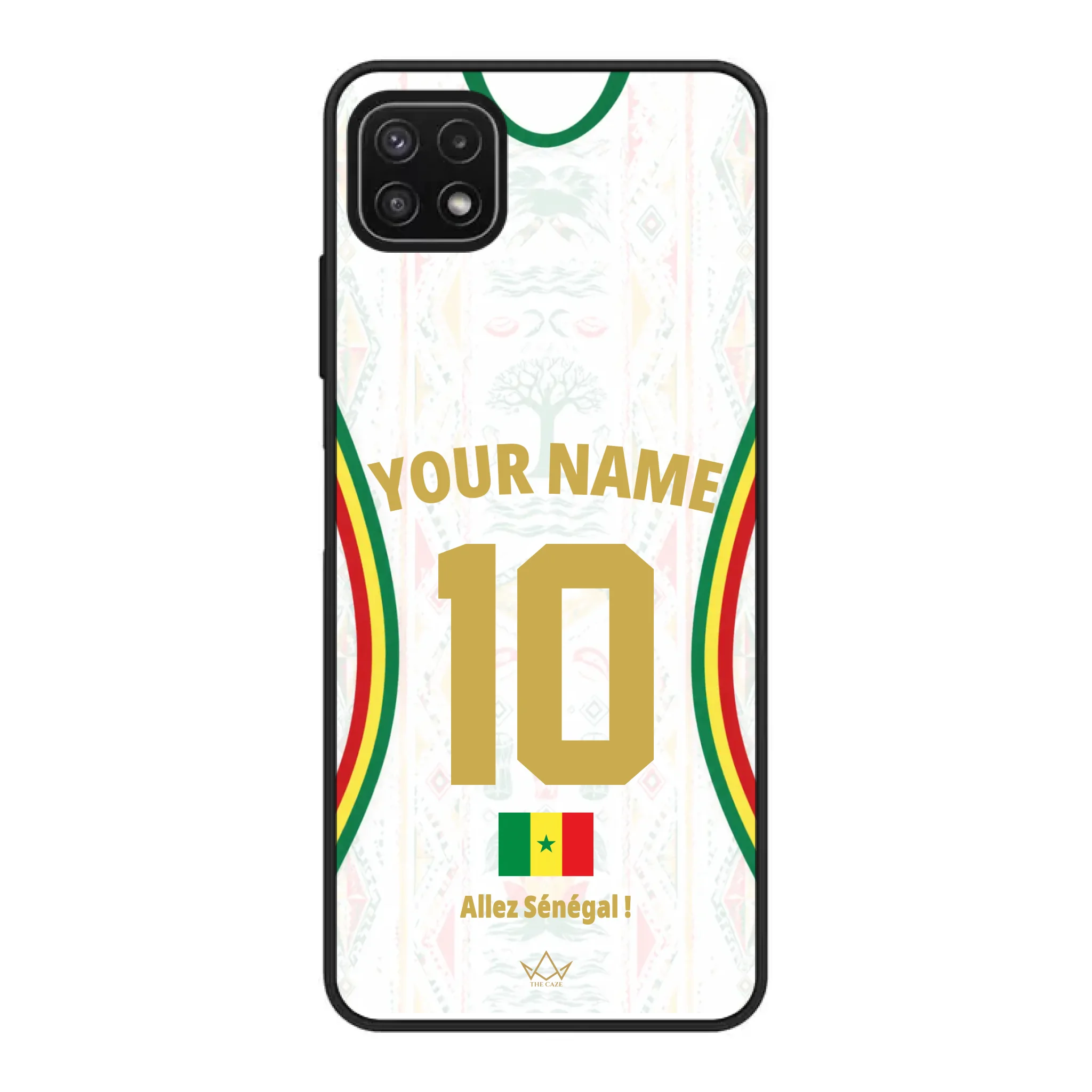 Funda de teléfono personalizada de Senegal Copa Mundial 2026
