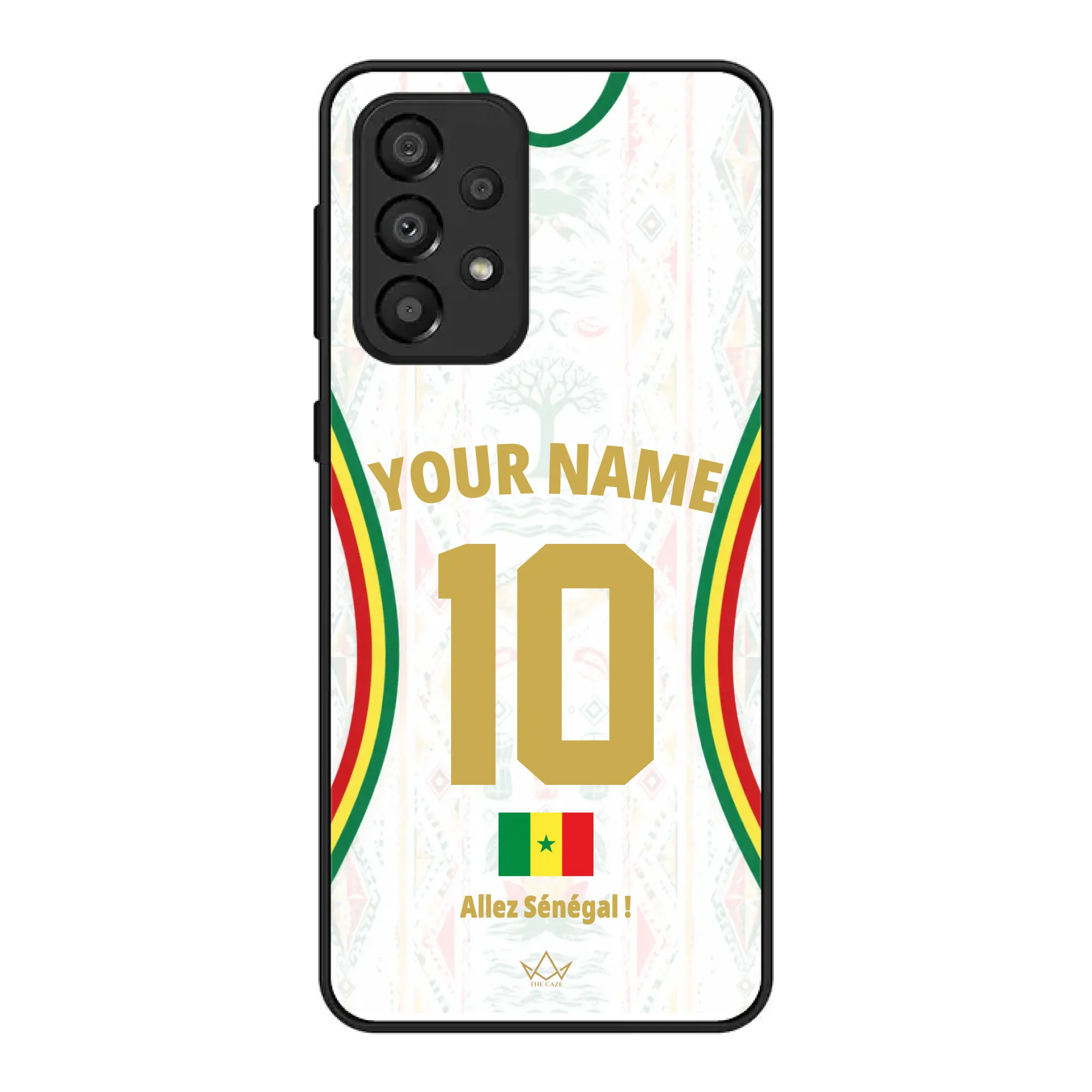 Funda de teléfono personalizada de Senegal Copa Mundial 2026