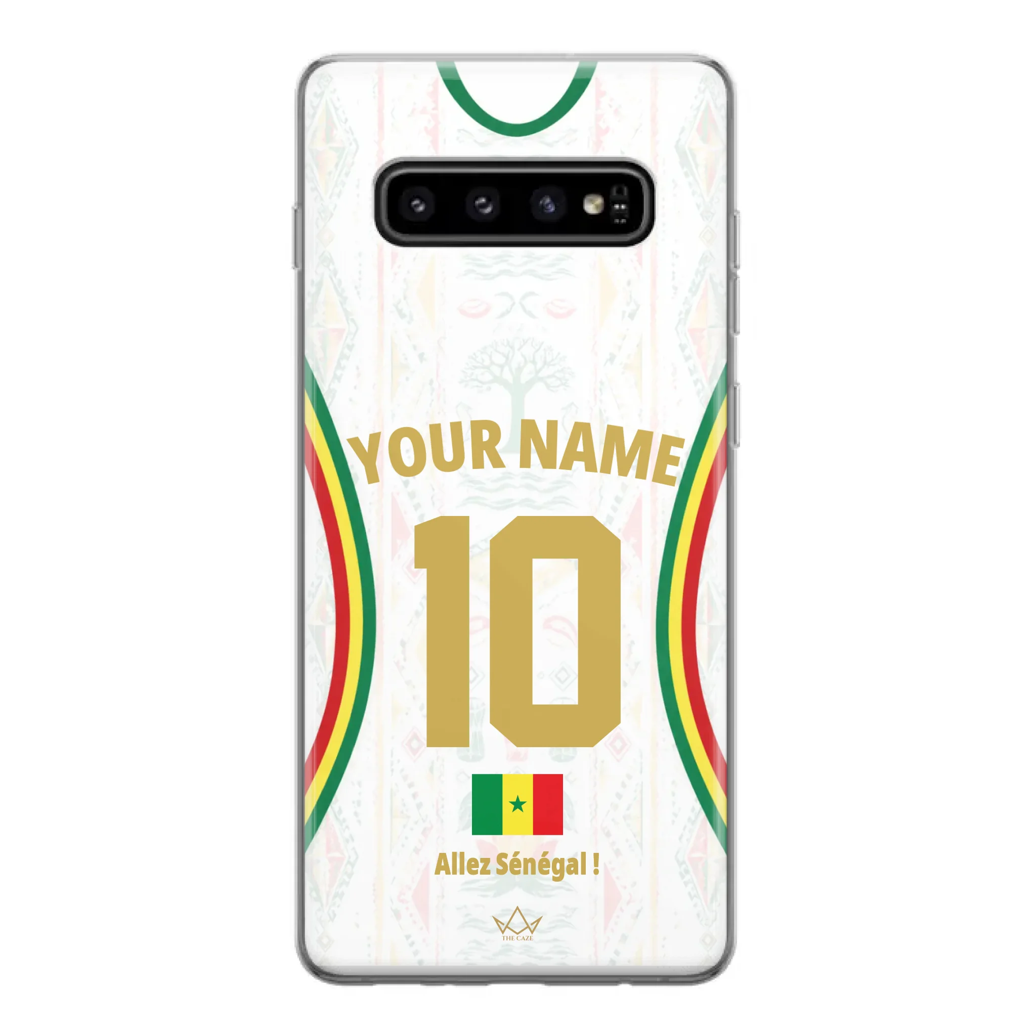 Funda de teléfono personalizada de Senegal Copa Mundial 2026