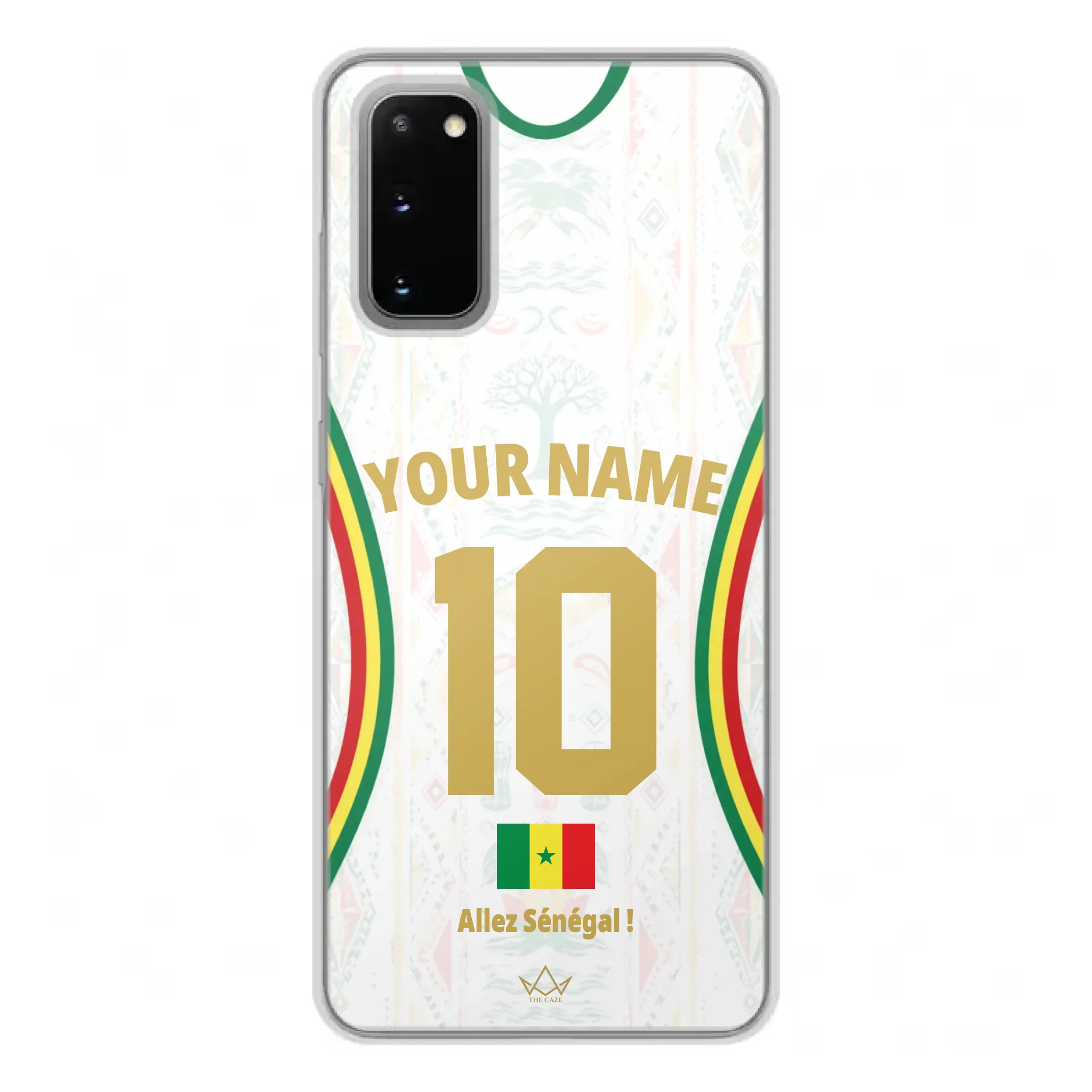 Funda de teléfono personalizada de Senegal Copa Mundial 2026