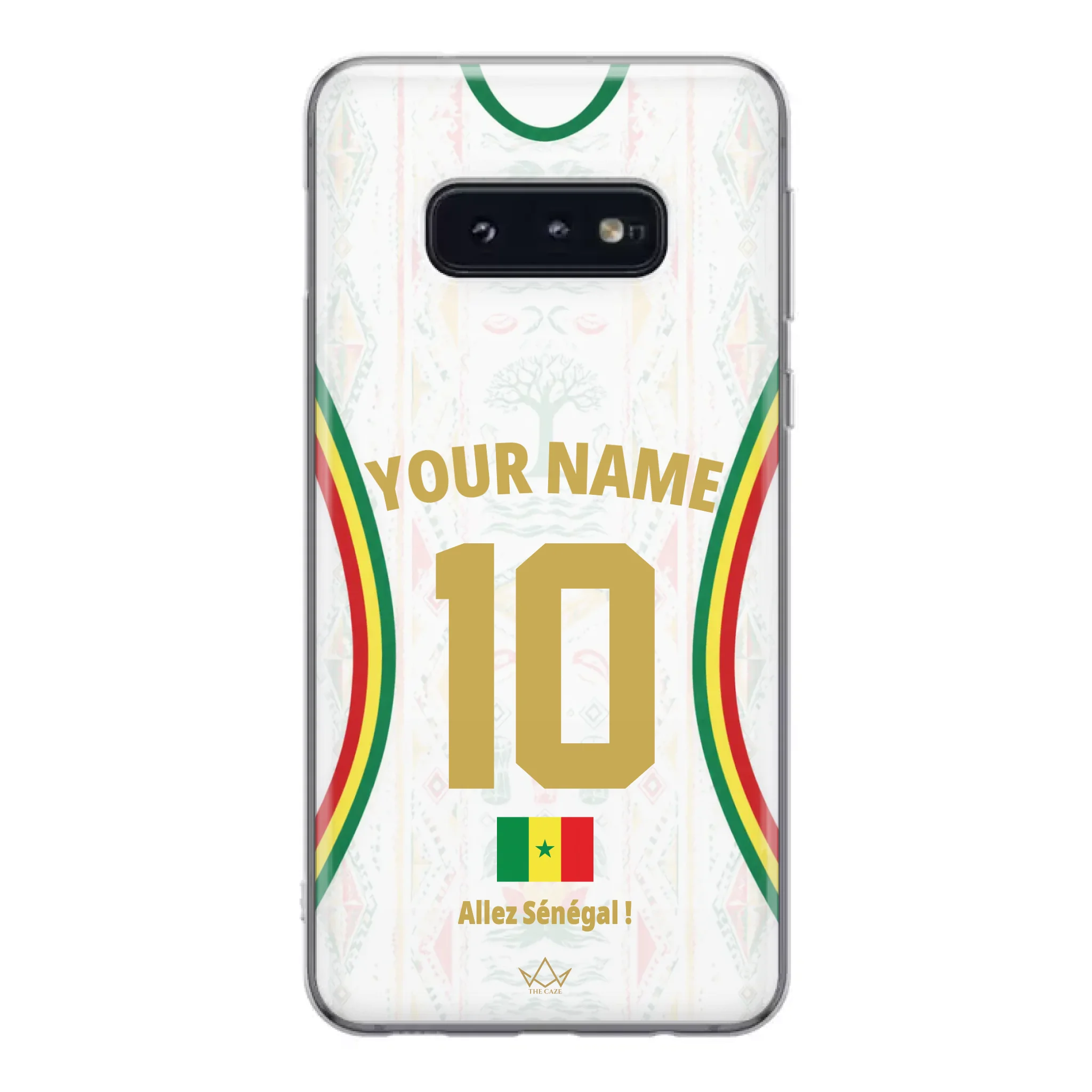 Funda de teléfono personalizada de Senegal Copa Mundial 2026