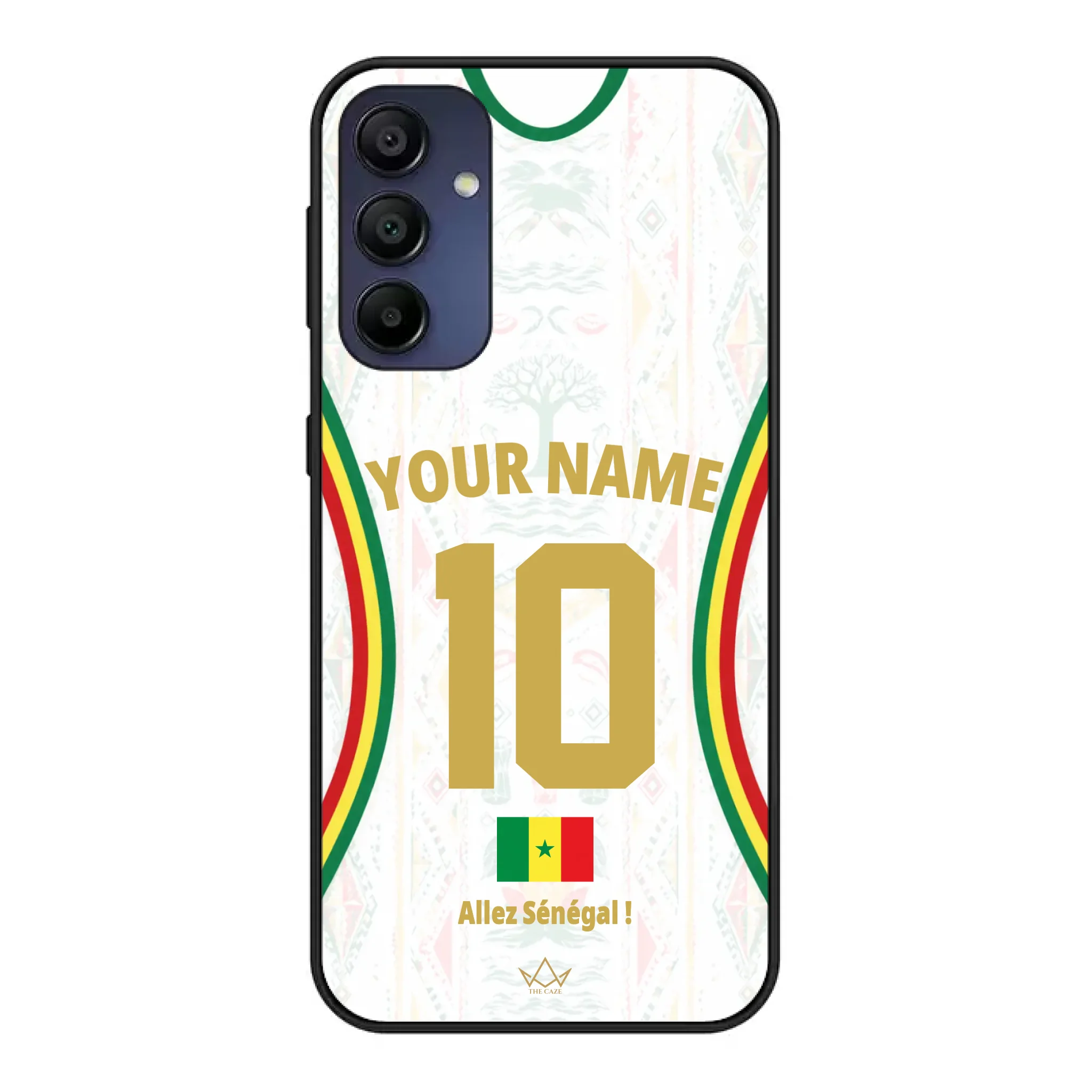 Funda de teléfono personalizada de Senegal Copa Mundial 2026