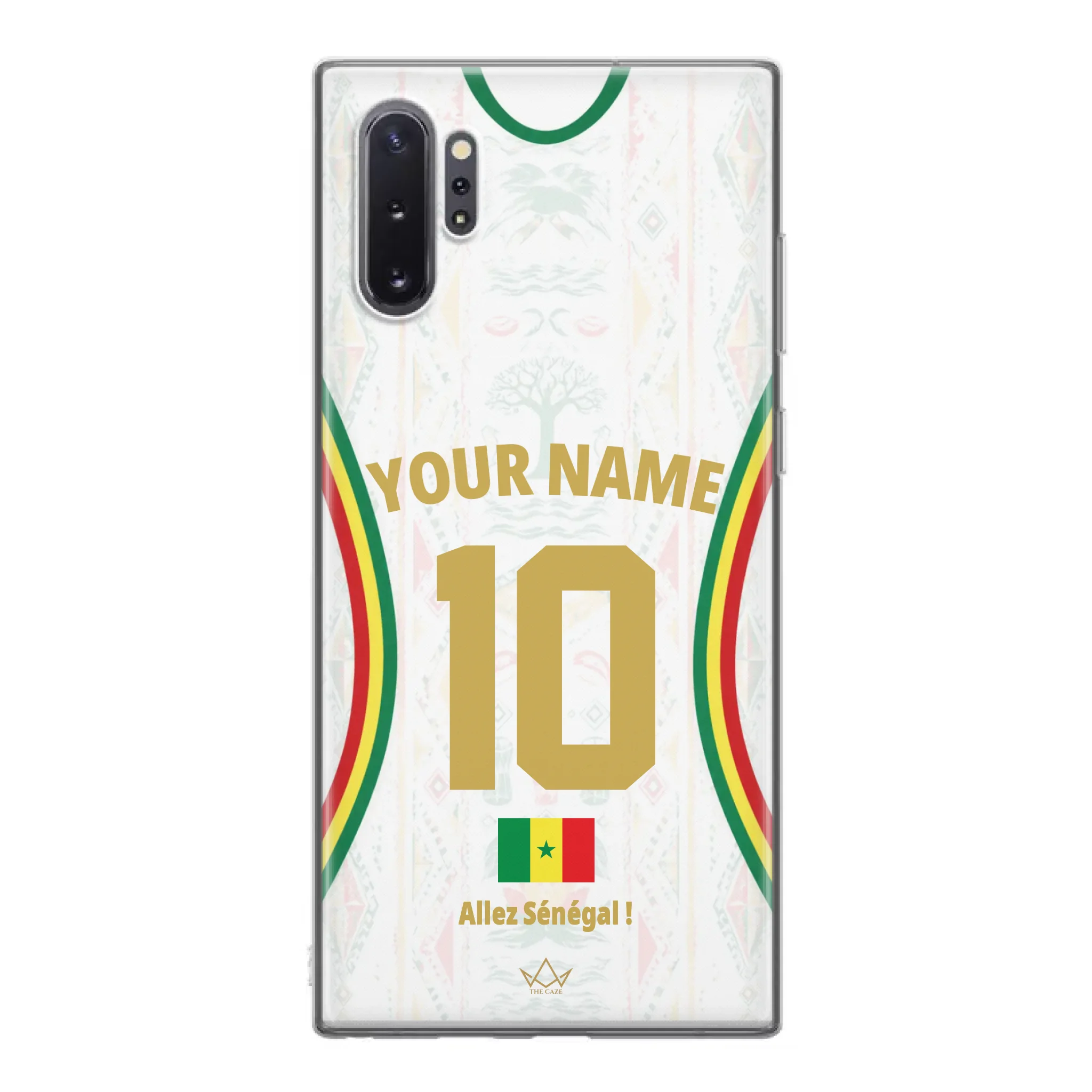 Funda de teléfono personalizada de Senegal Copa Mundial 2026