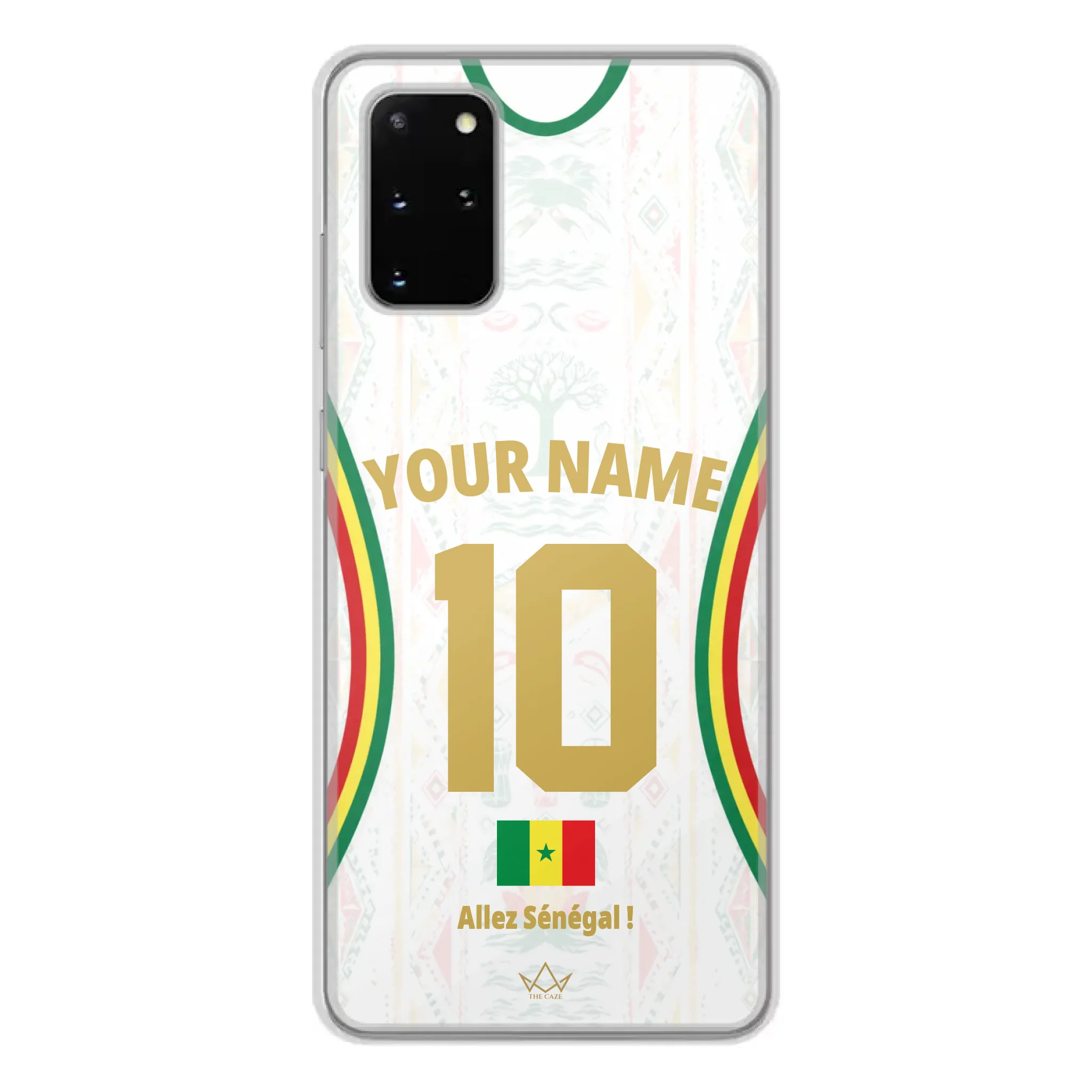 Funda de teléfono personalizada de Senegal Copa Mundial 2026