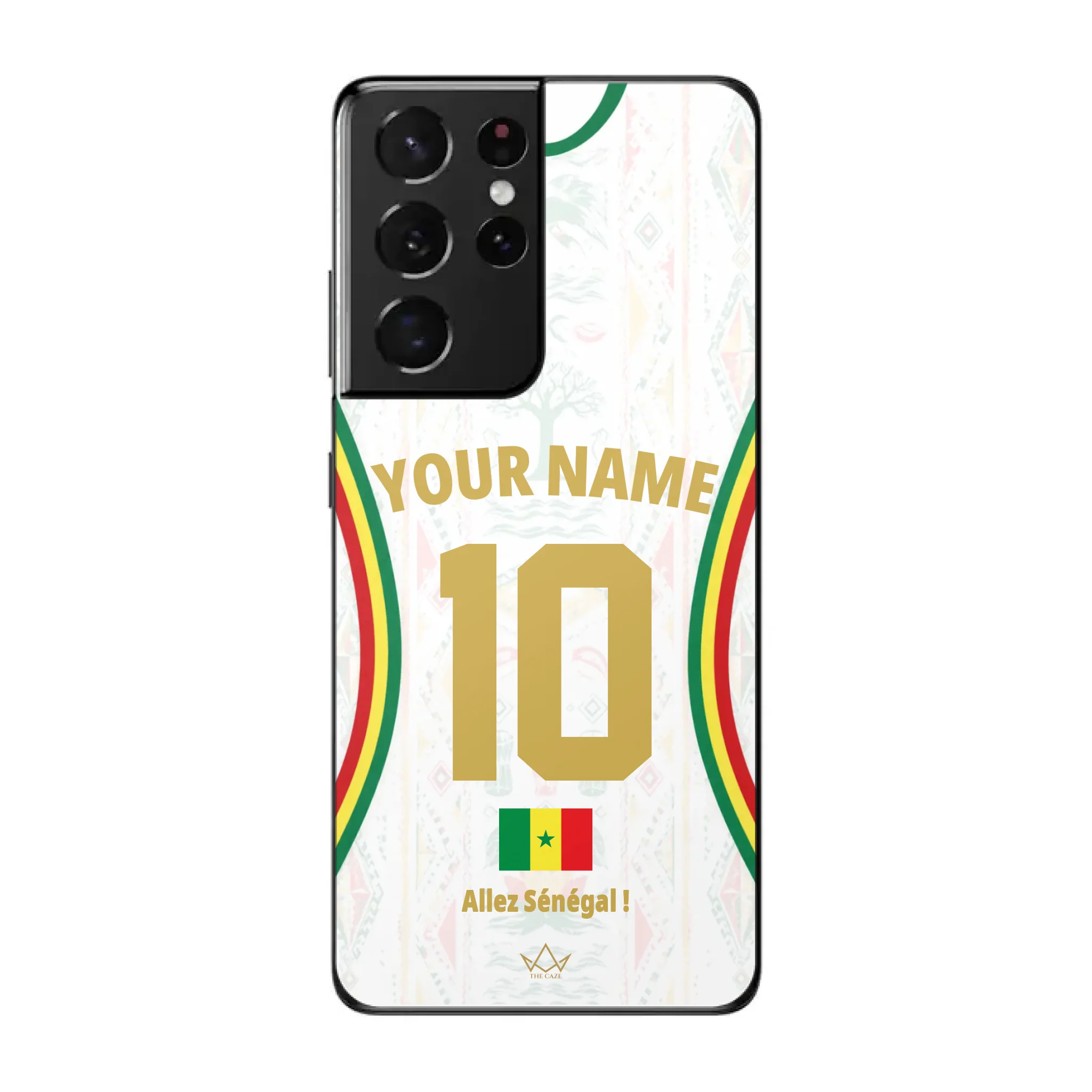 Funda de teléfono personalizada de Senegal Copa Mundial 2026