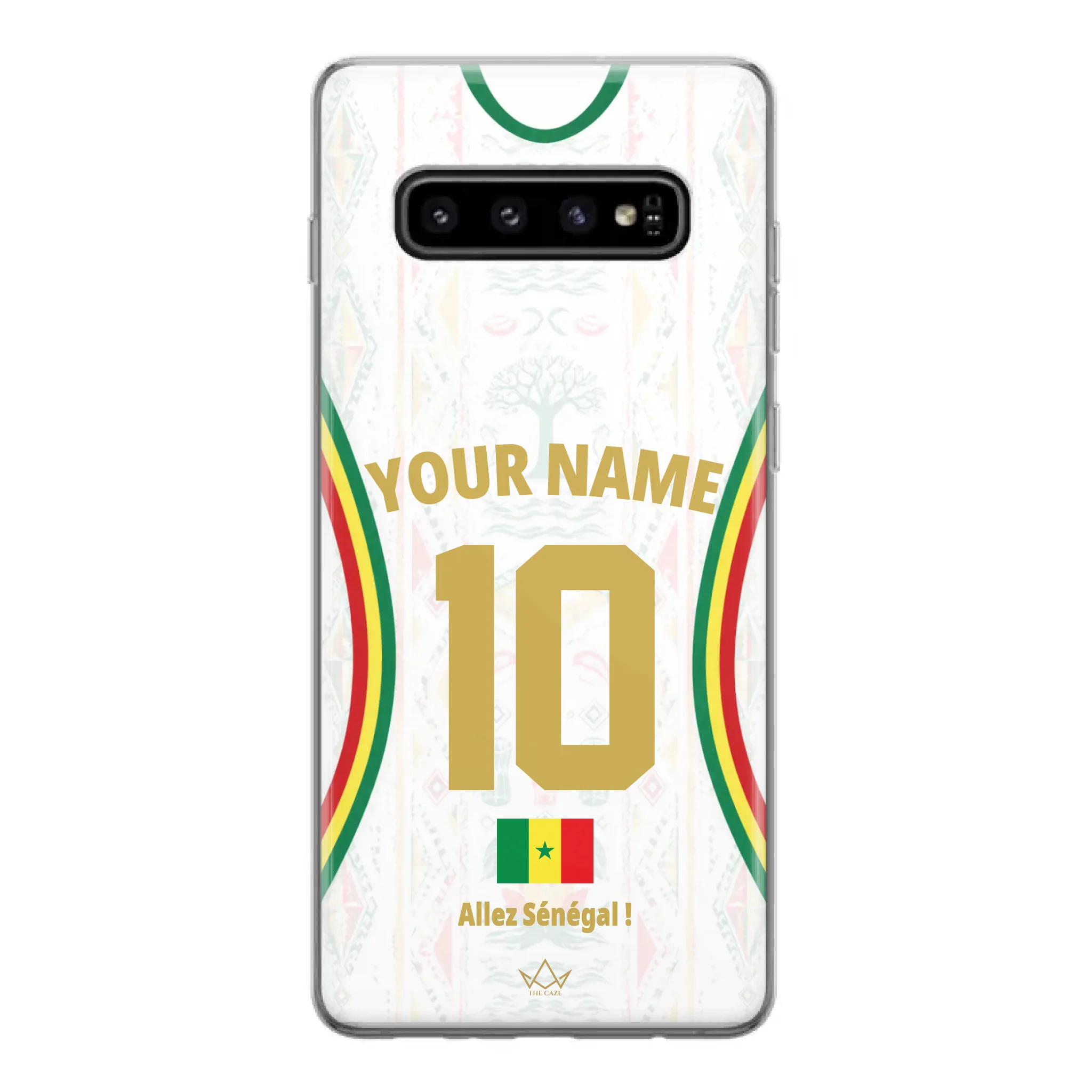 Funda de teléfono personalizada de Senegal Copa Mundial 2026