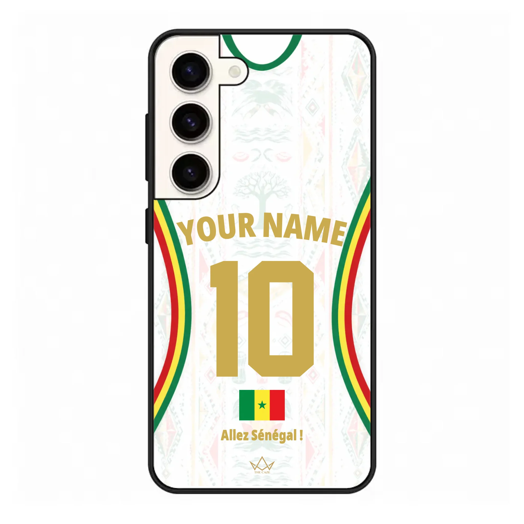 Funda de teléfono personalizada de Senegal Copa Mundial 2026