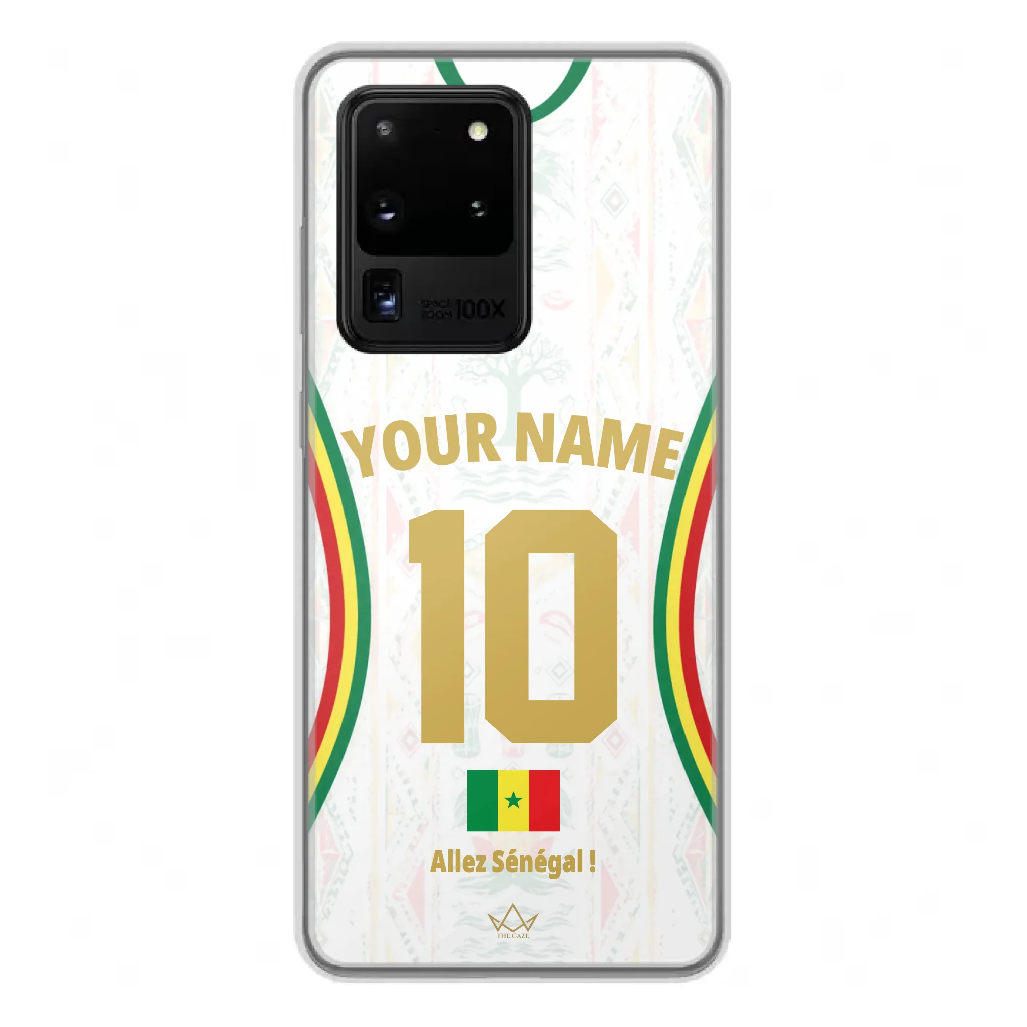 Funda de teléfono personalizada de Senegal Copa Mundial 2026