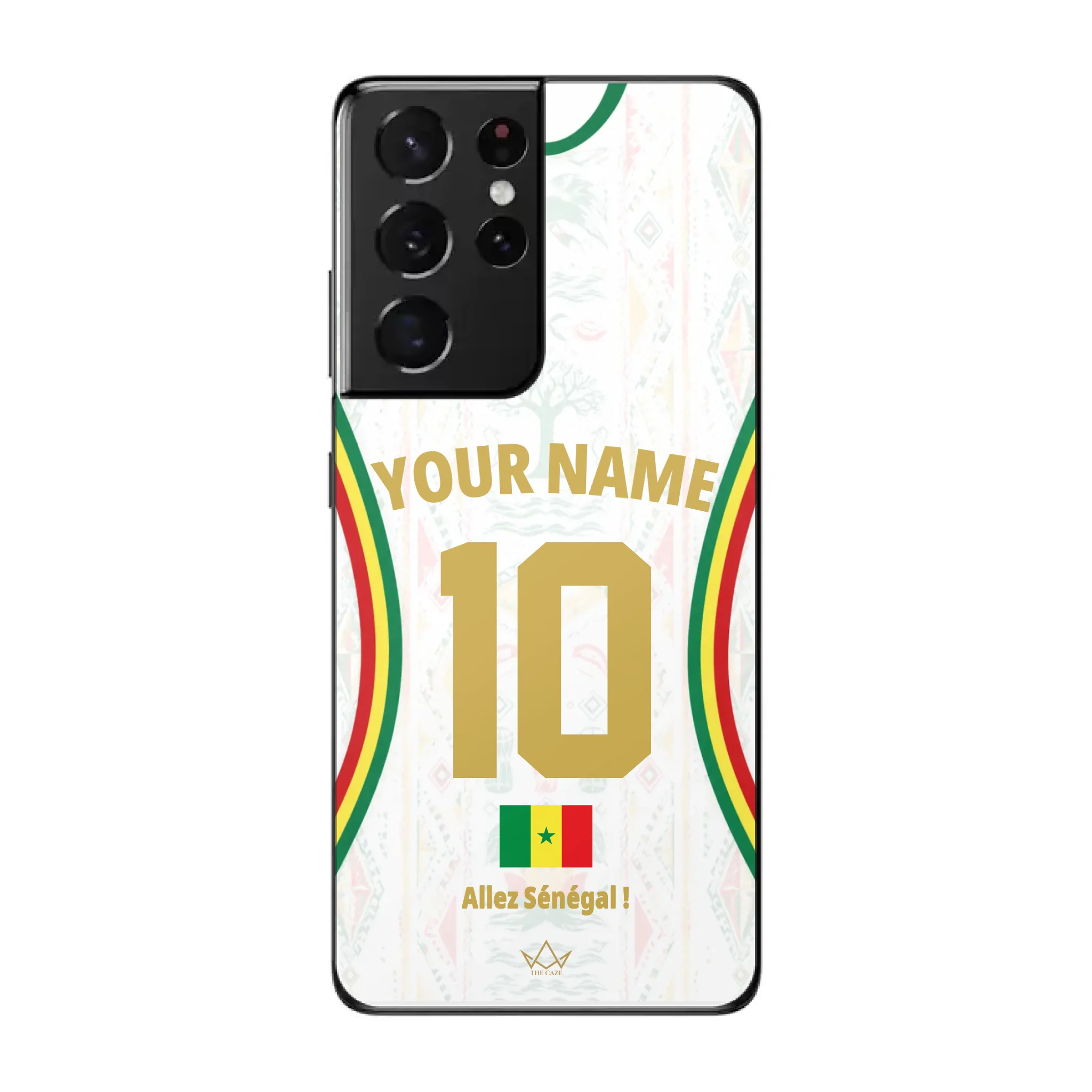 Funda de teléfono personalizada de Senegal Copa Mundial 2026