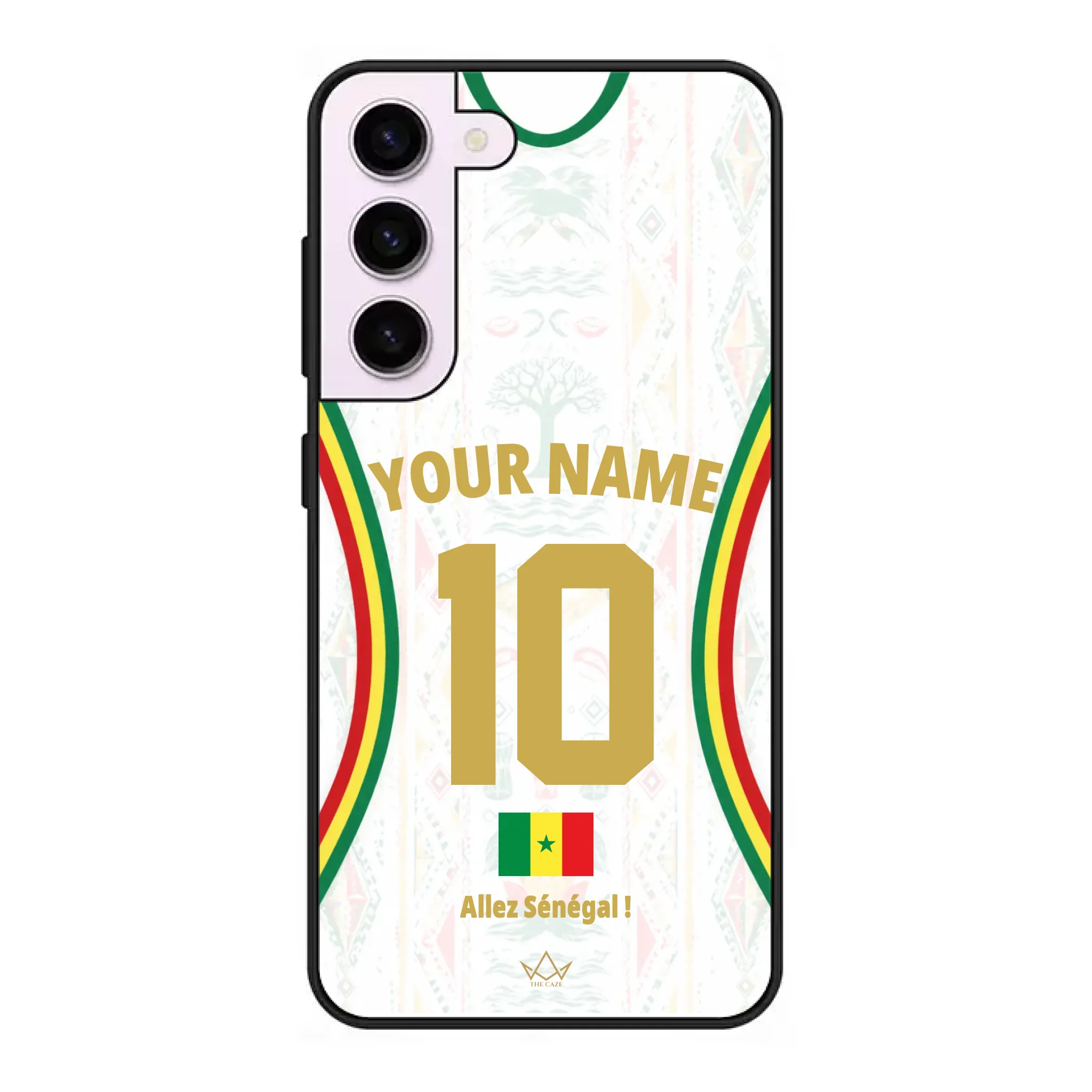 Funda de teléfono personalizada de Senegal Copa Mundial 2026