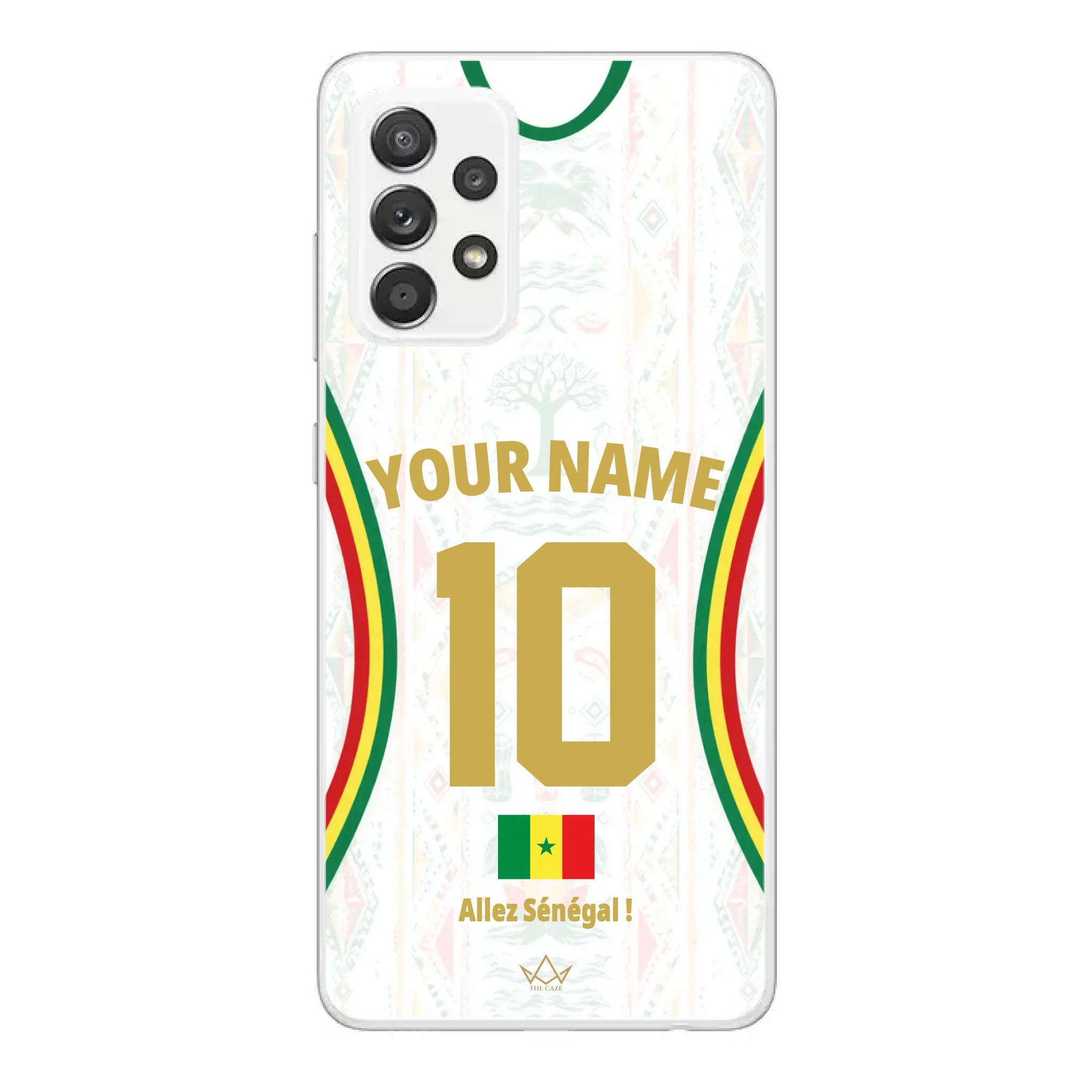 Funda de teléfono personalizada de Senegal Copa Mundial 2026