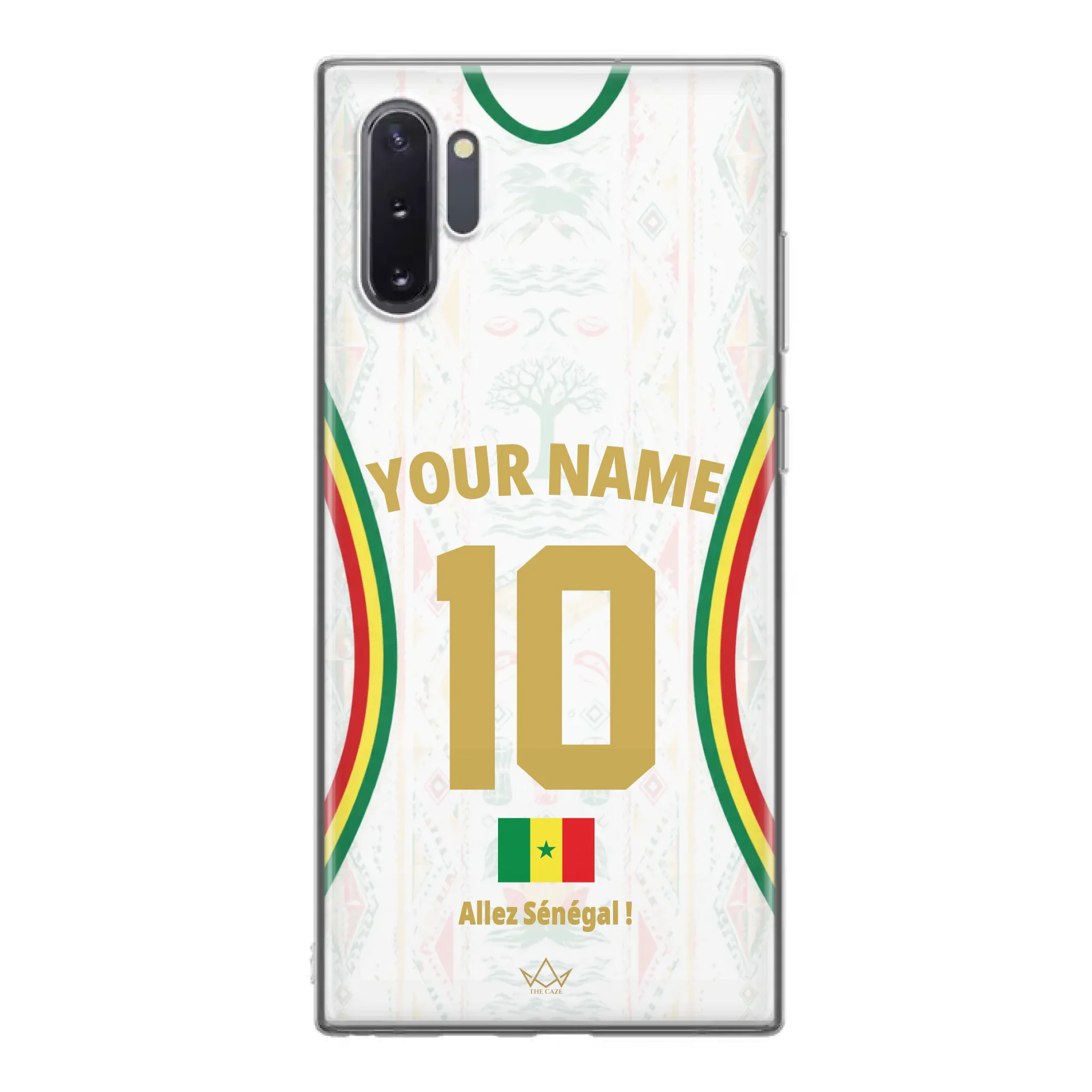 Funda de teléfono personalizada de Senegal Copa Mundial 2026